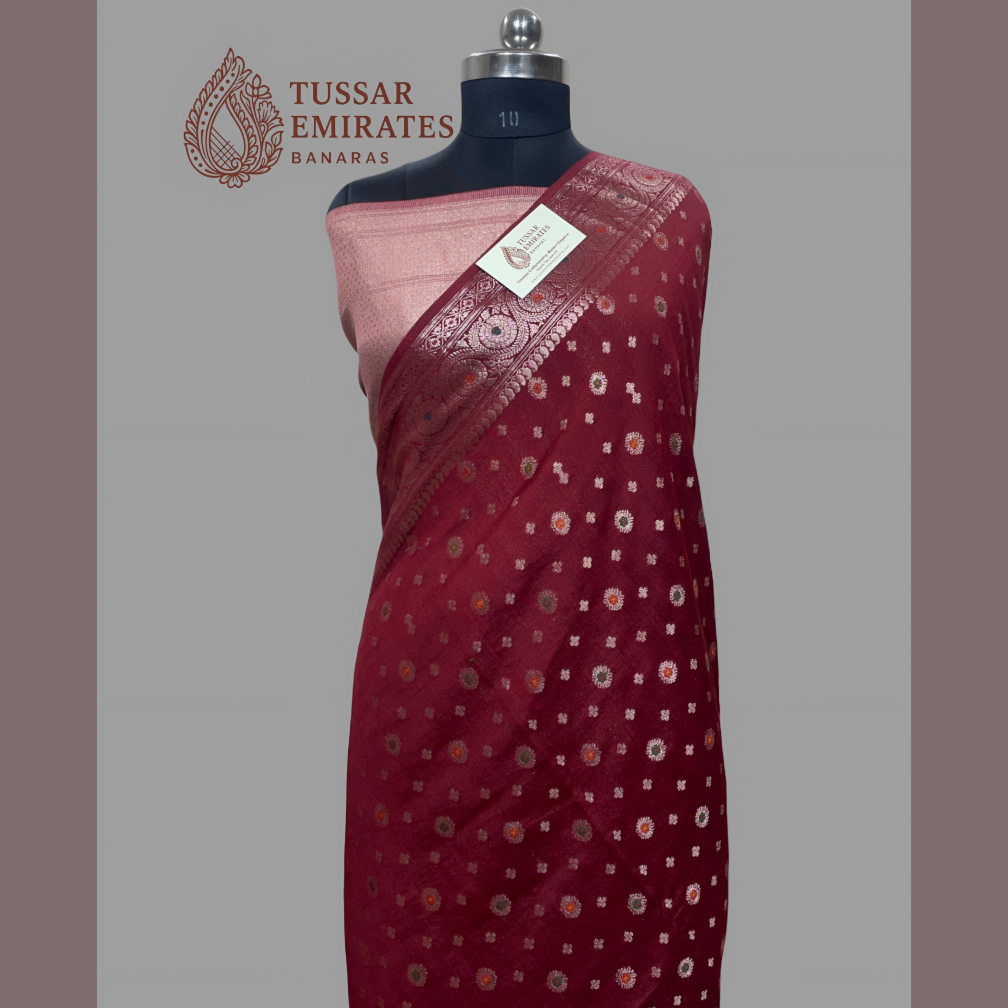 Moonga Sarees - Tussar Emirates
