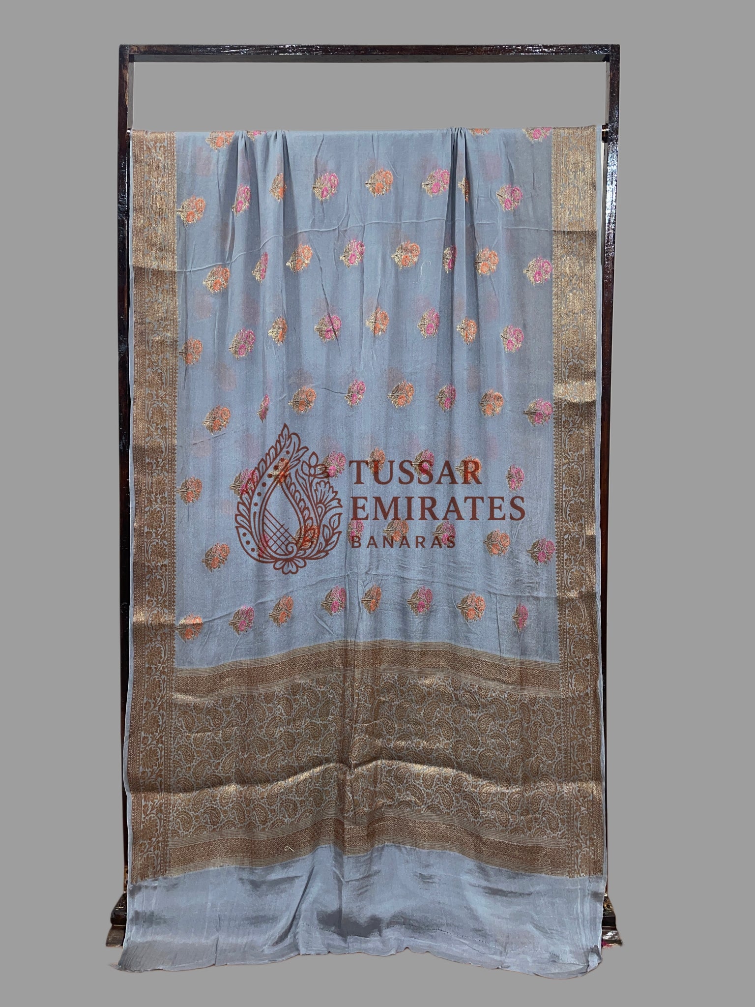 Pure Khaddi Chiffon Banarasi Saree