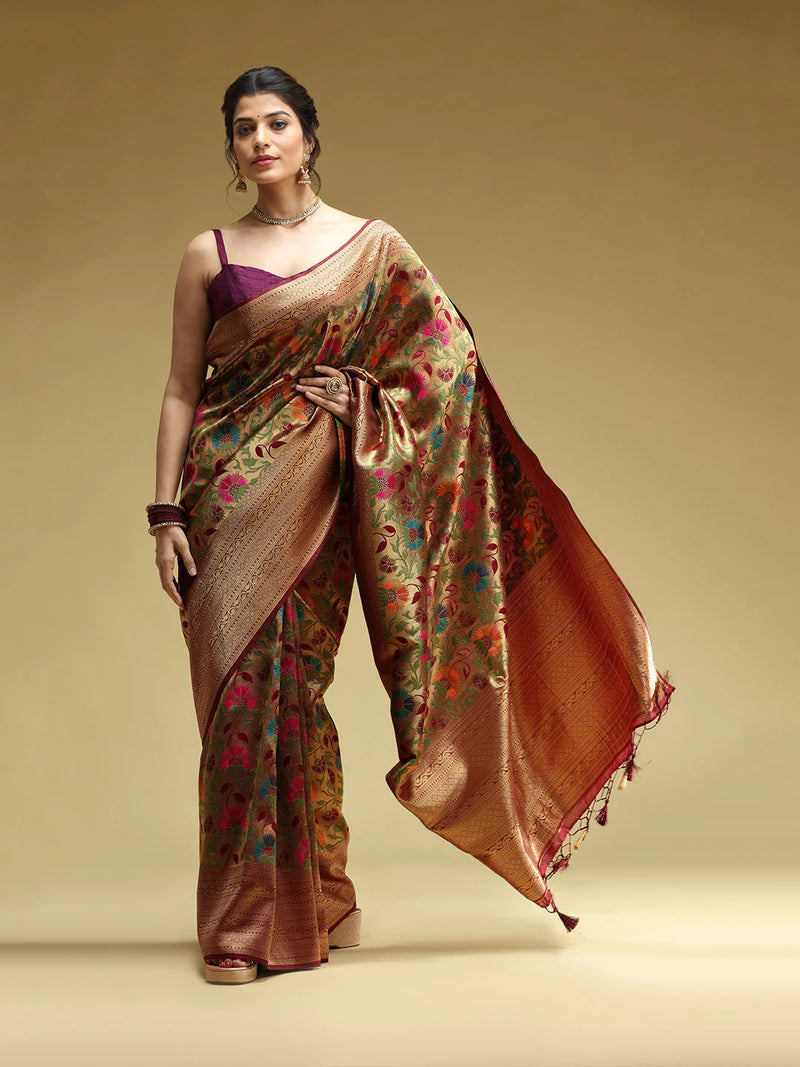 Tussar Emirates Gold