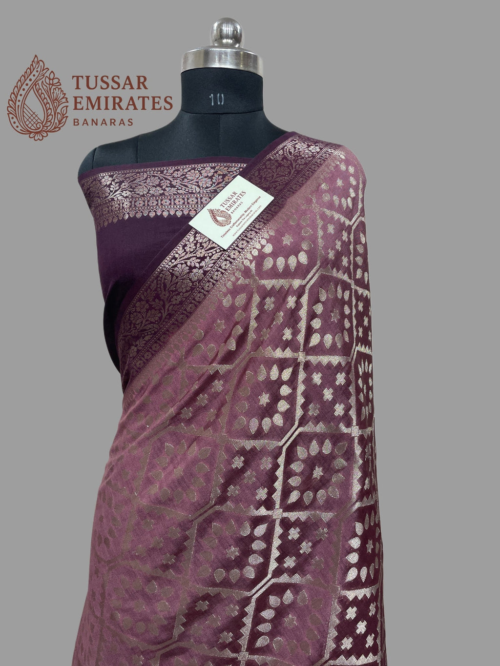 Pure Chiniya Silk Banarasi Saree - Tussar Emirates