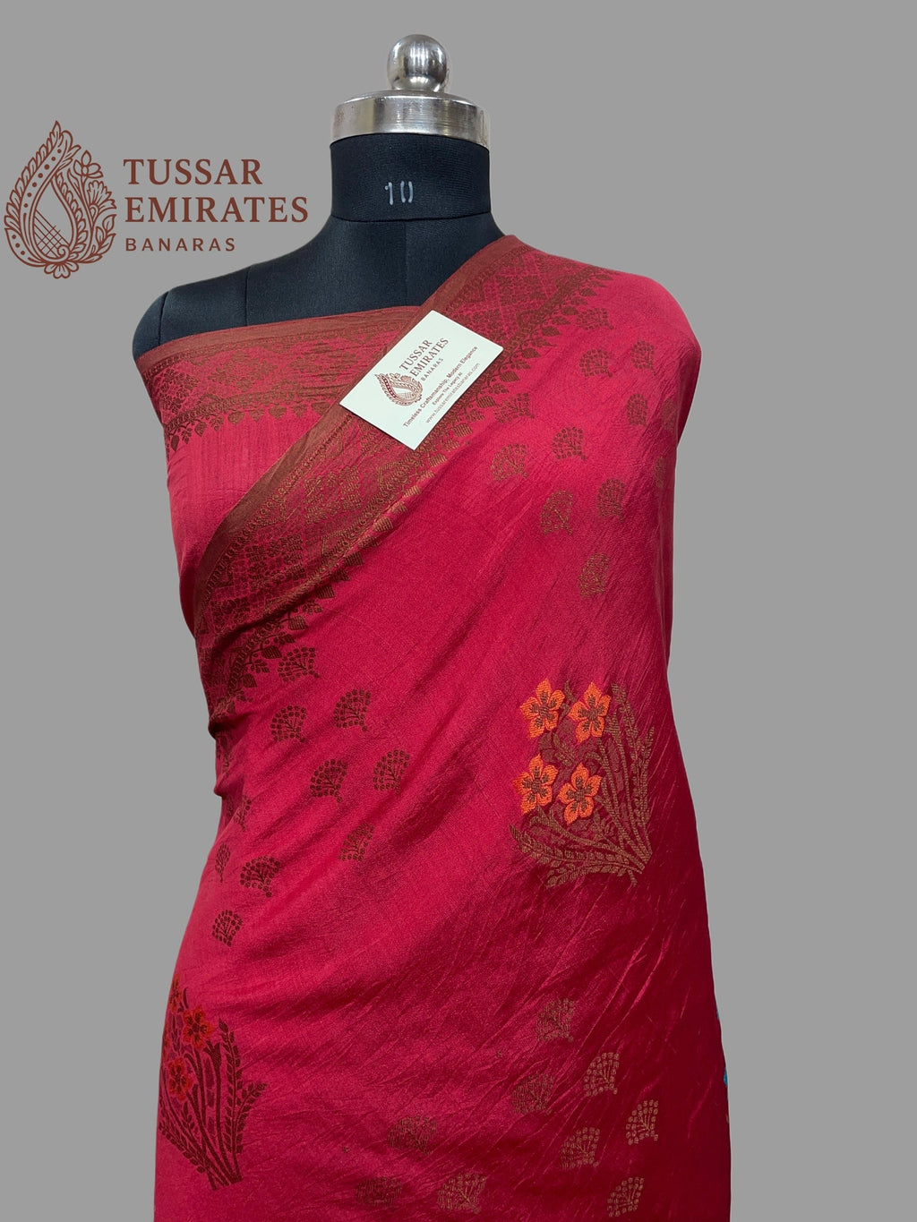 Pure Chiniya Silk Banarasi Saree - Tussar Emirates