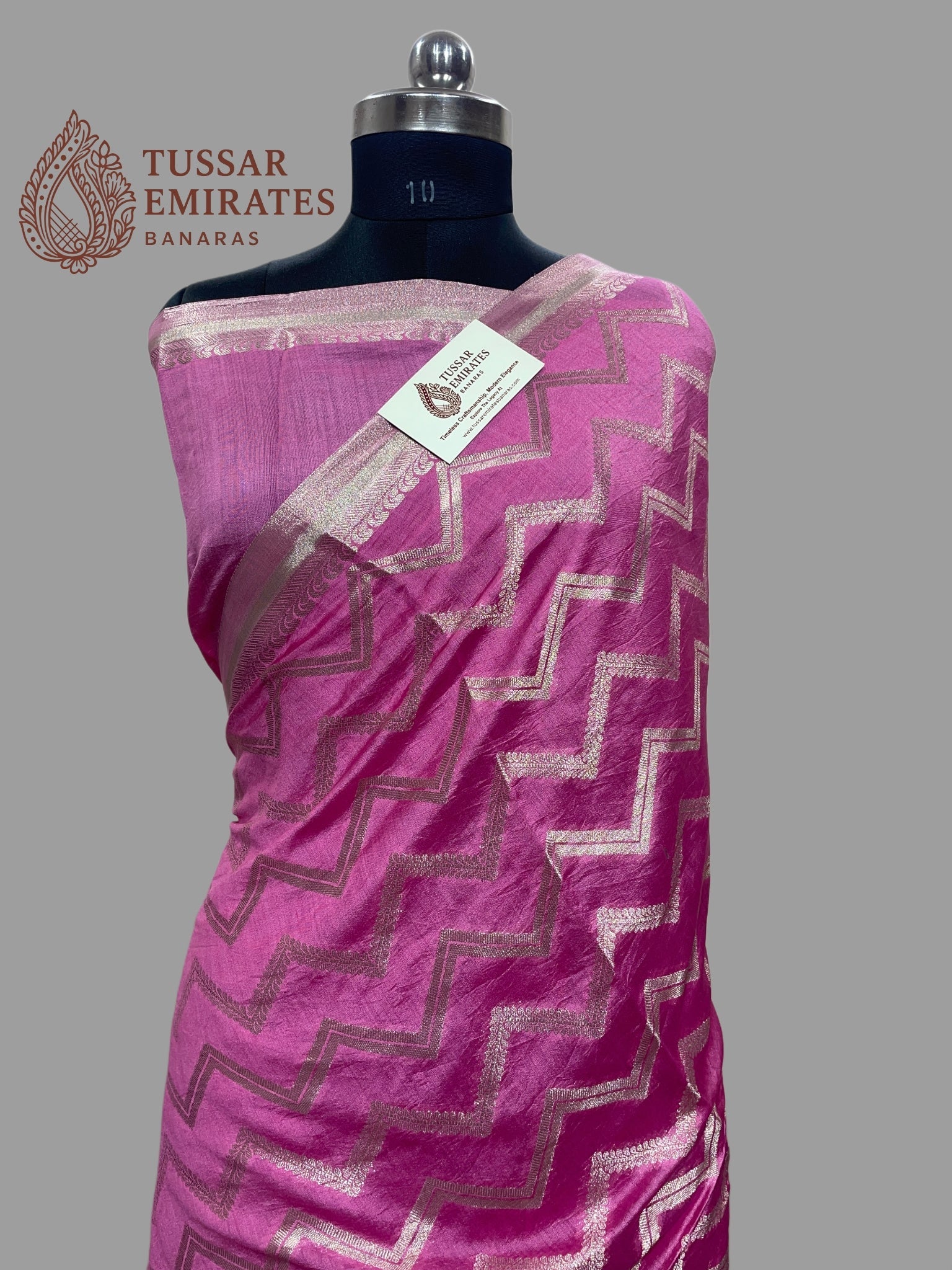 Pure Chiniya Silk Banarasi Saree - Tussar Emirates