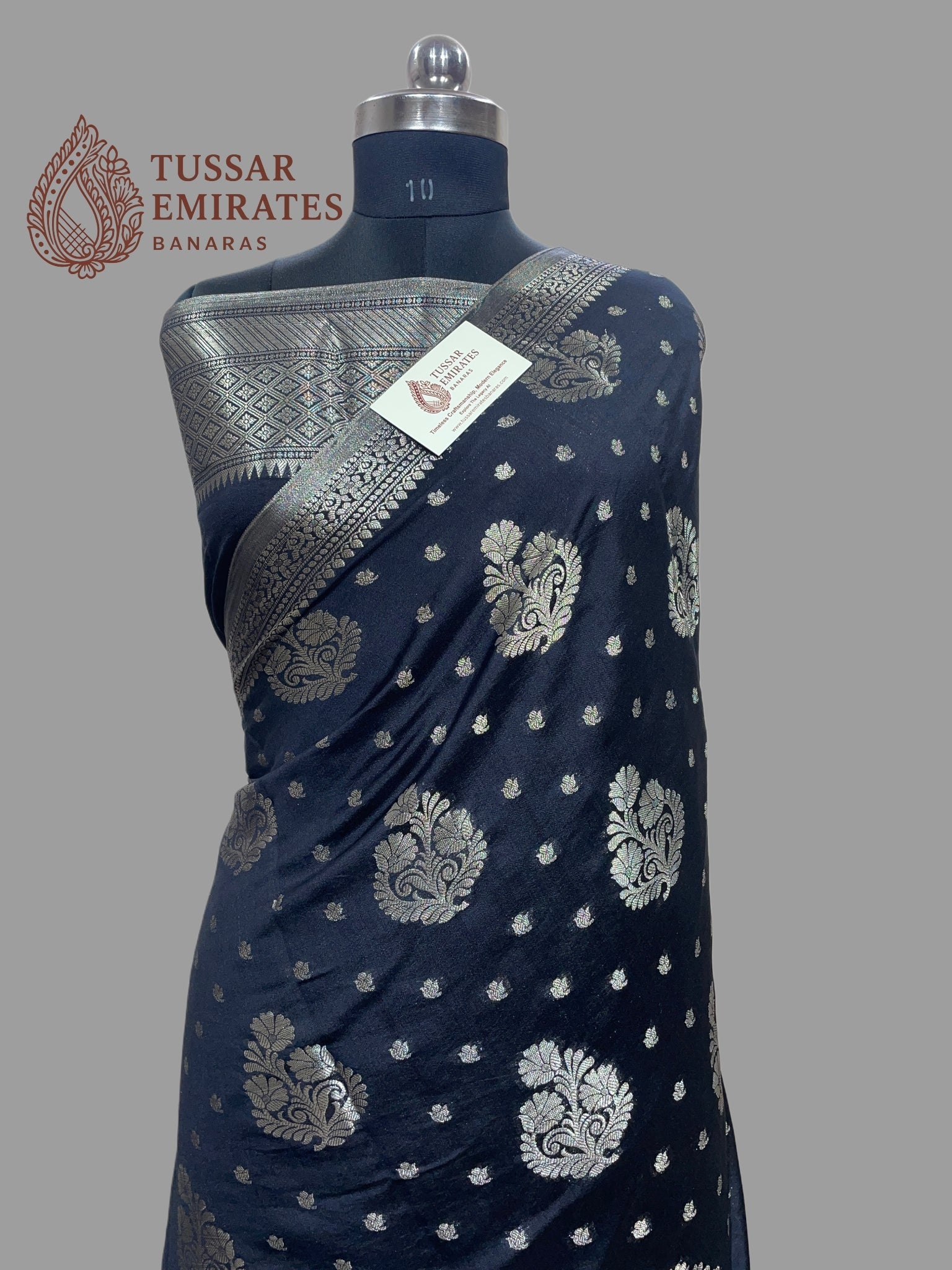 Pure Chiniya Silk Banarasi Saree - Tussar Emirates