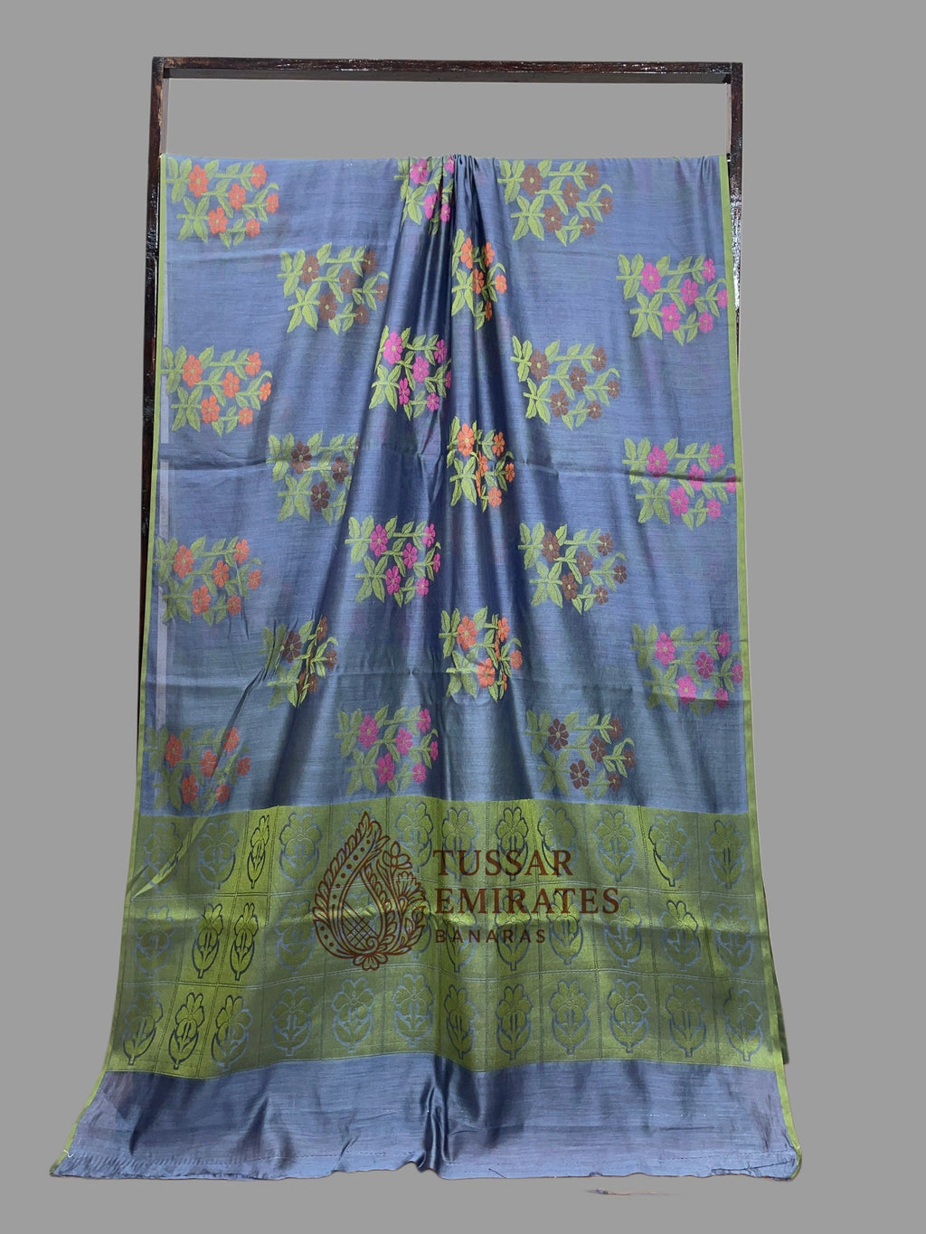 Pure Chiniya Silk Banarasi Saree - Tussar Emirates
