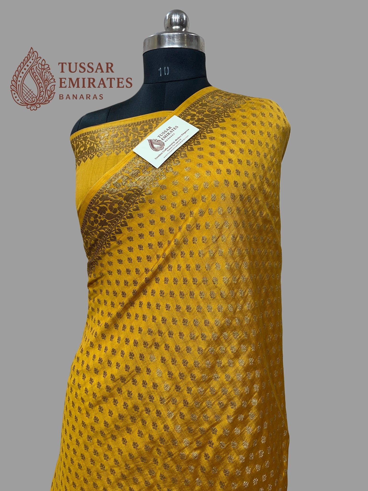 Pure Chiniya Silk Banarasi Saree - Tussar Emirates