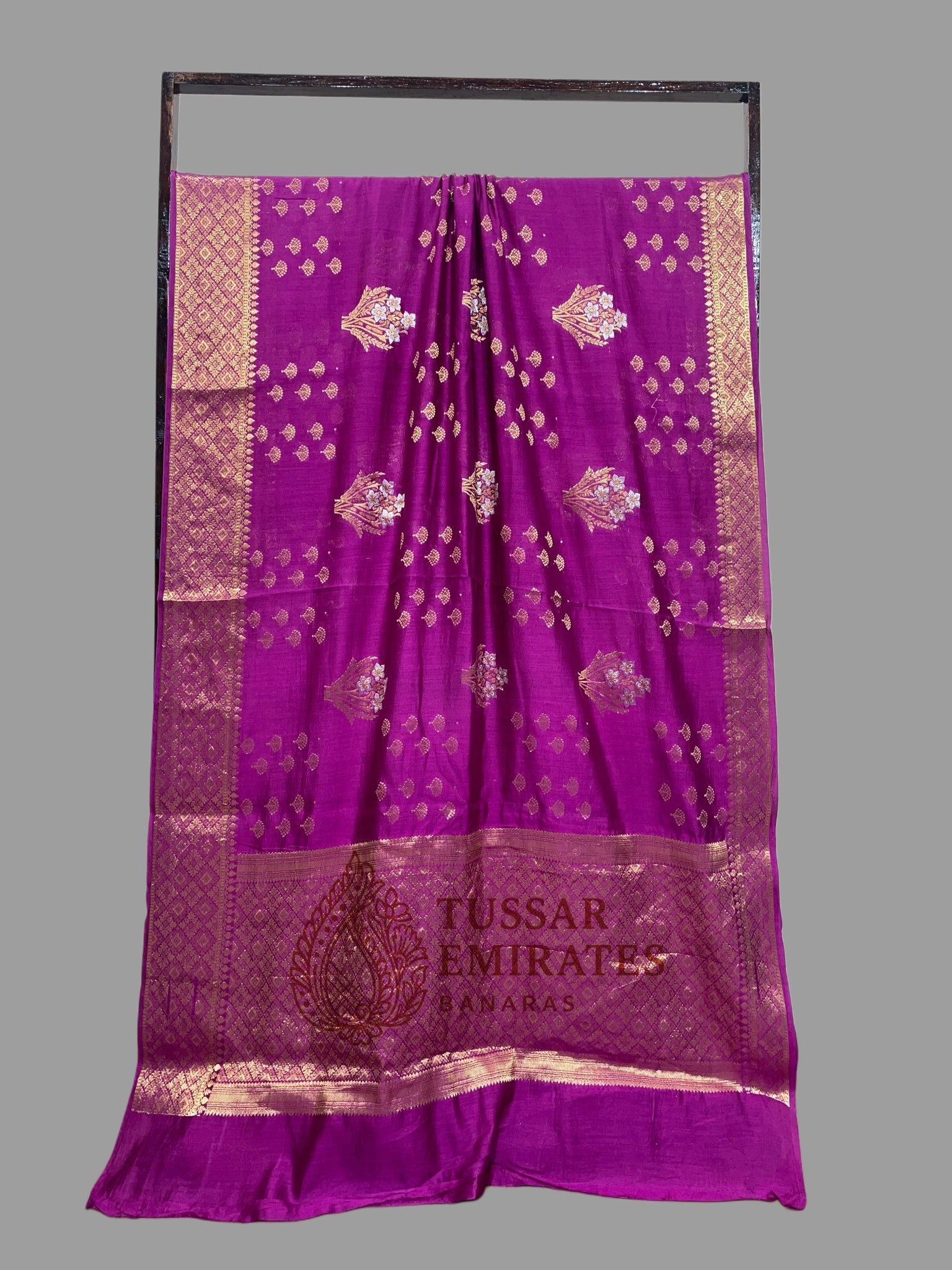 Pure Chiniya Silk Banarasi Saree - Tussar Emirates