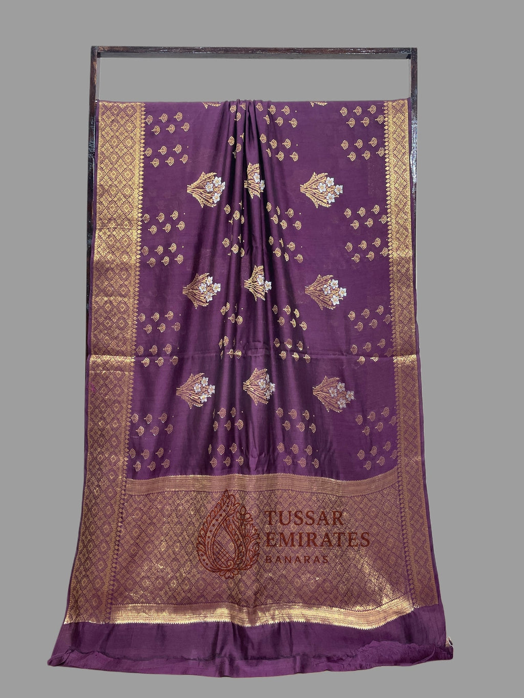 Pure Chiniya Silk Banarasi Saree - Tussar Emirates