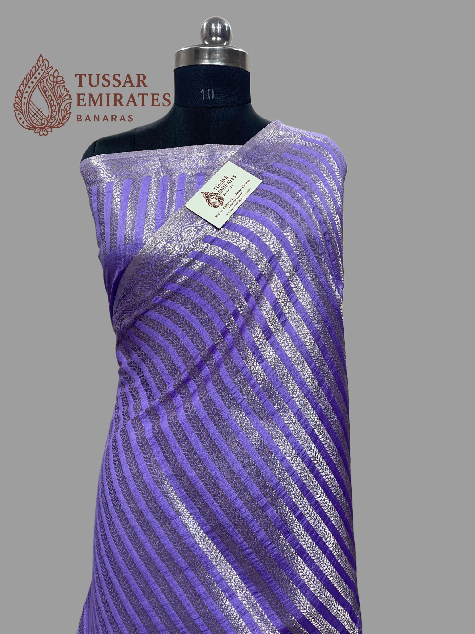 Pure Chiniya Silk Banarasi Saree - Tussar Emirates