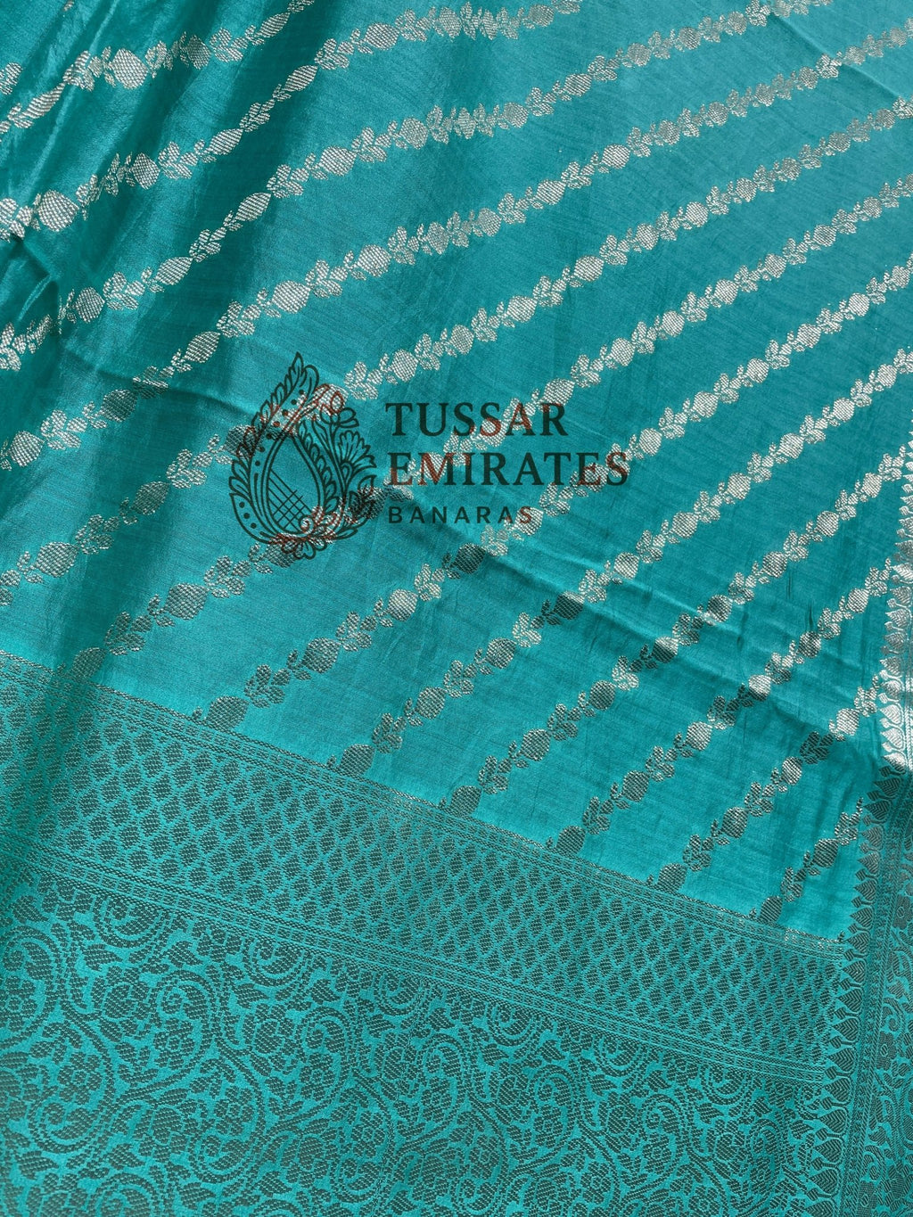 Pure Chiniya Silk Banarasi Saree - Tussar Emirates
