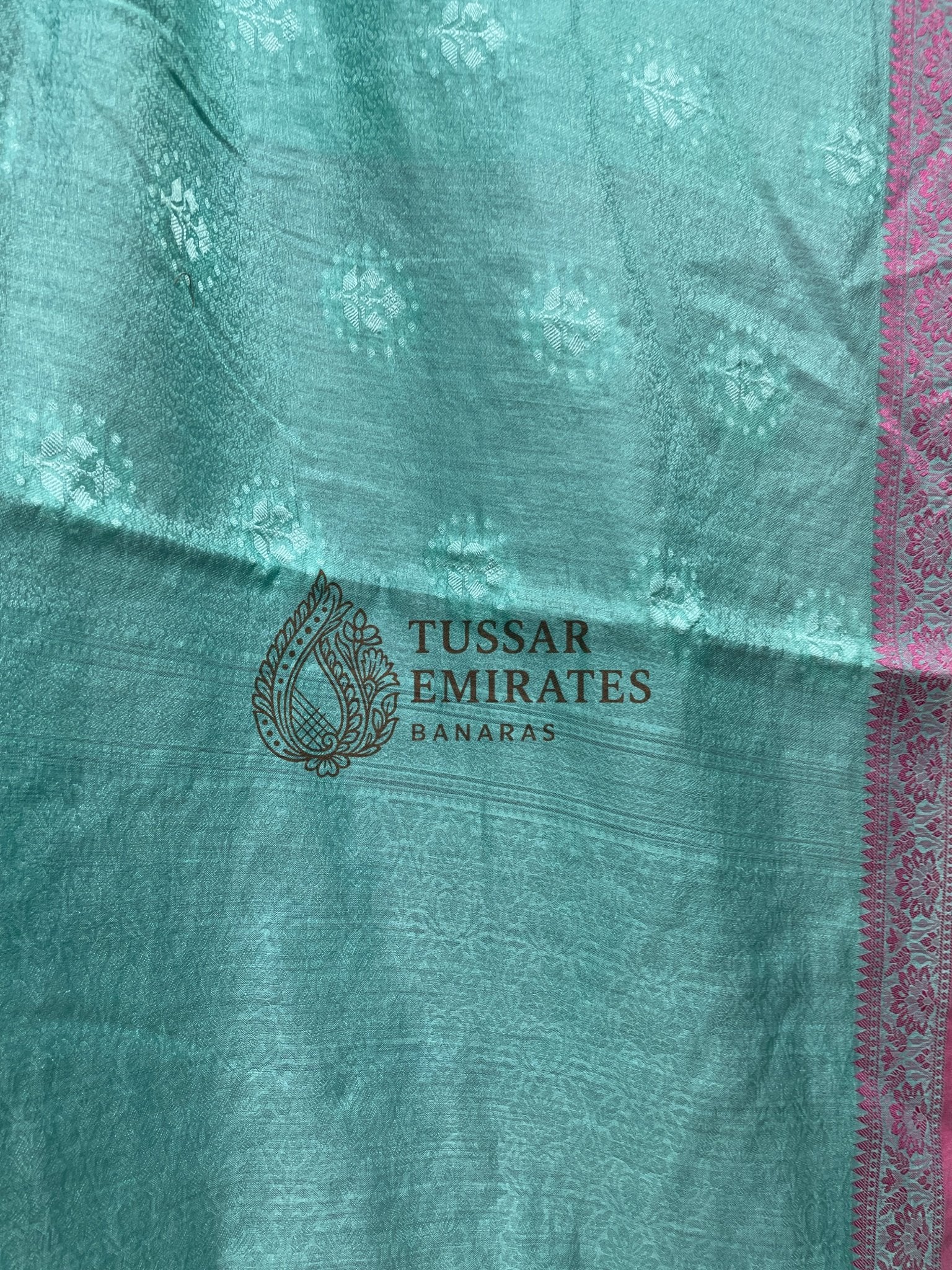 Pure Chiniya Silk Banarasi Saree - Tussar Emirates