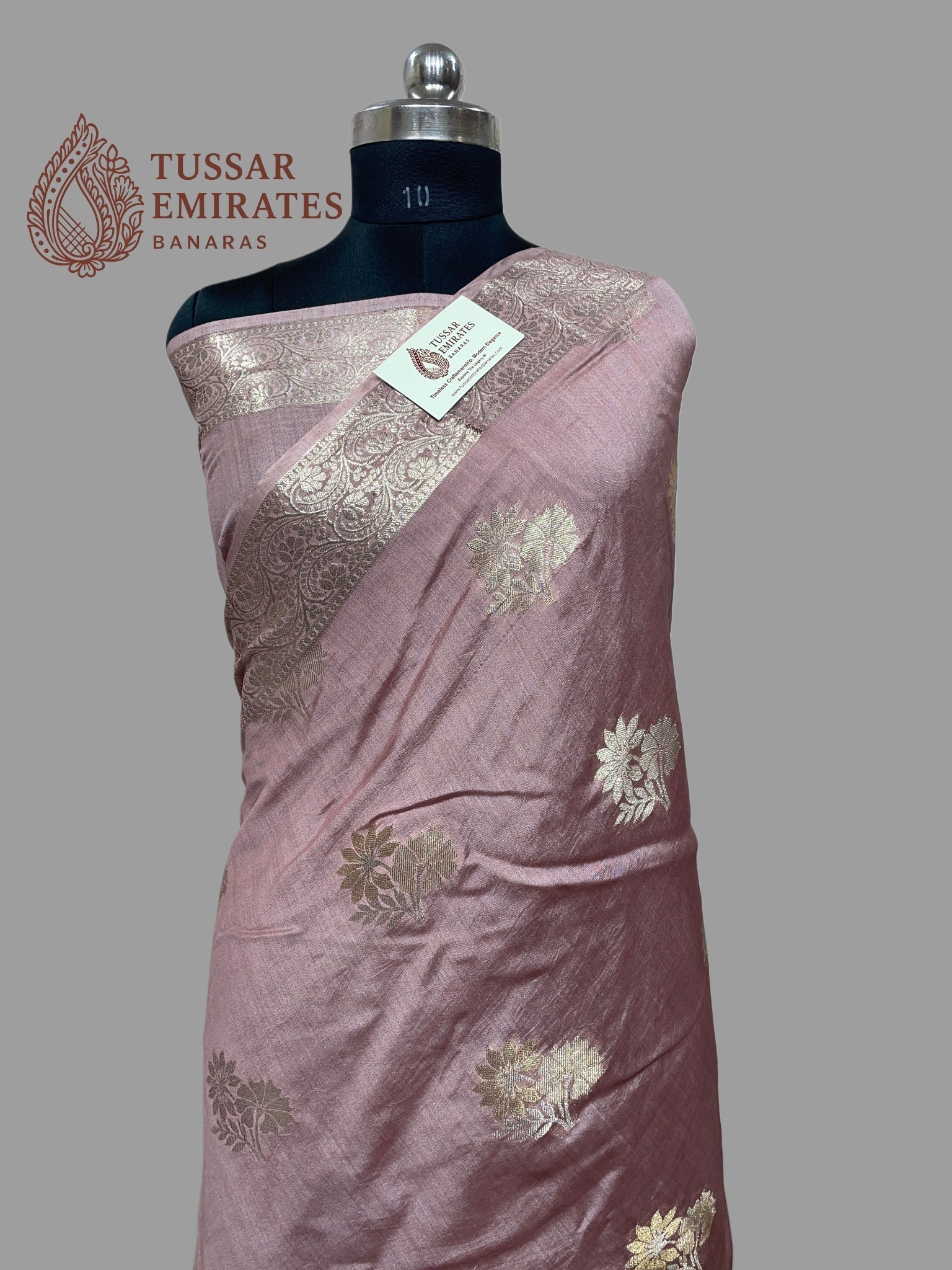 Pure Chiniya Silk Banarasi Saree - Tussar Emirates