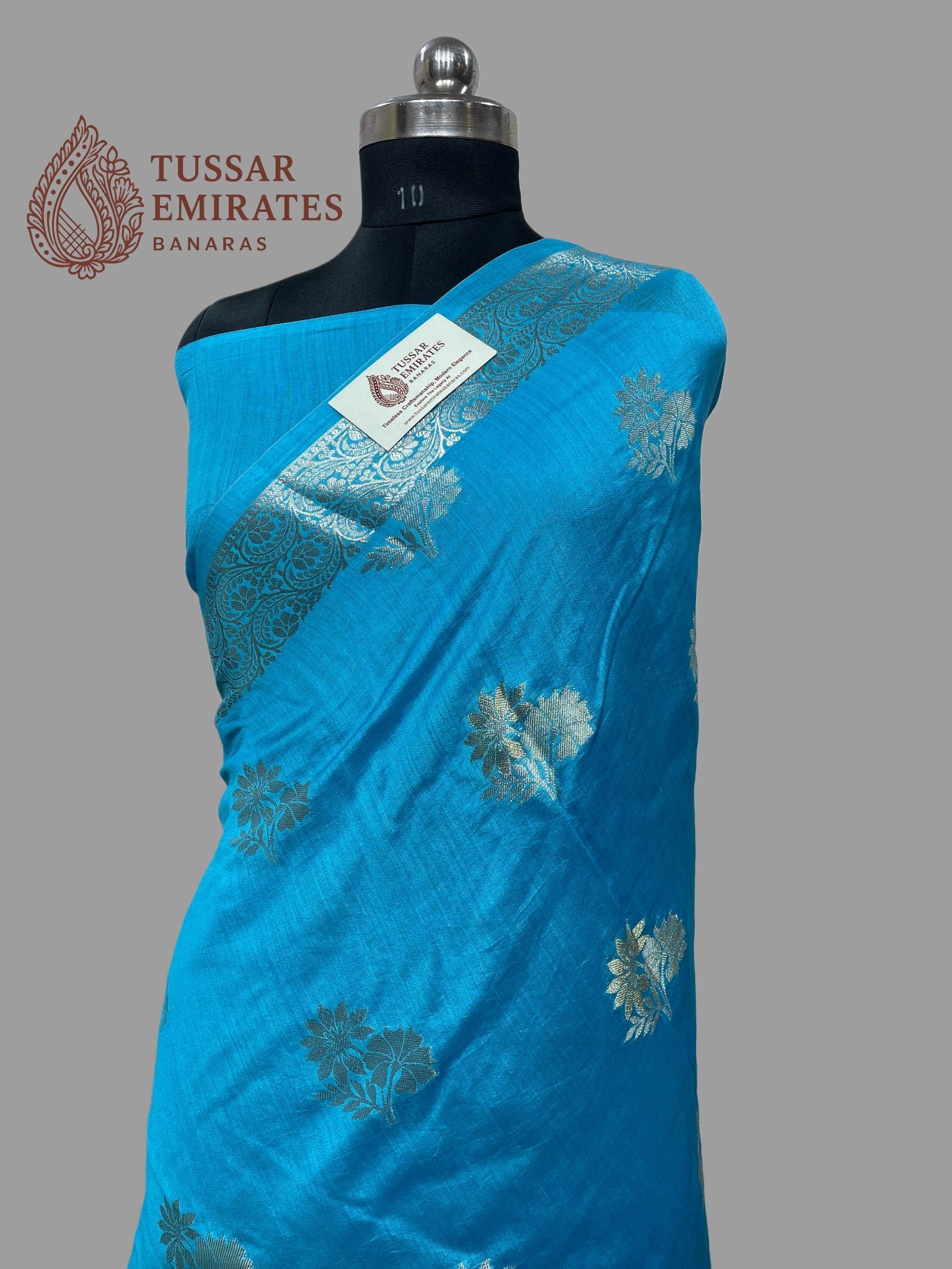 Pure Chiniya Silk Banarasi Saree - Tussar Emirates