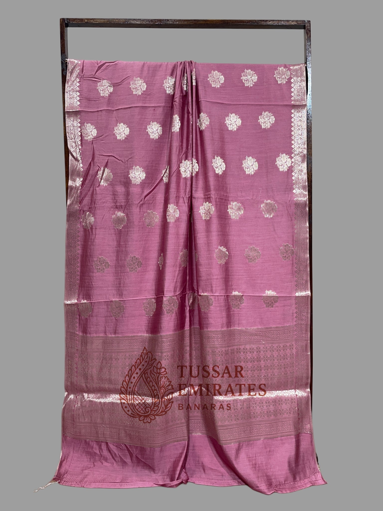 Pure Chiniya Silk Banarasi Saree - Tussar Emirates