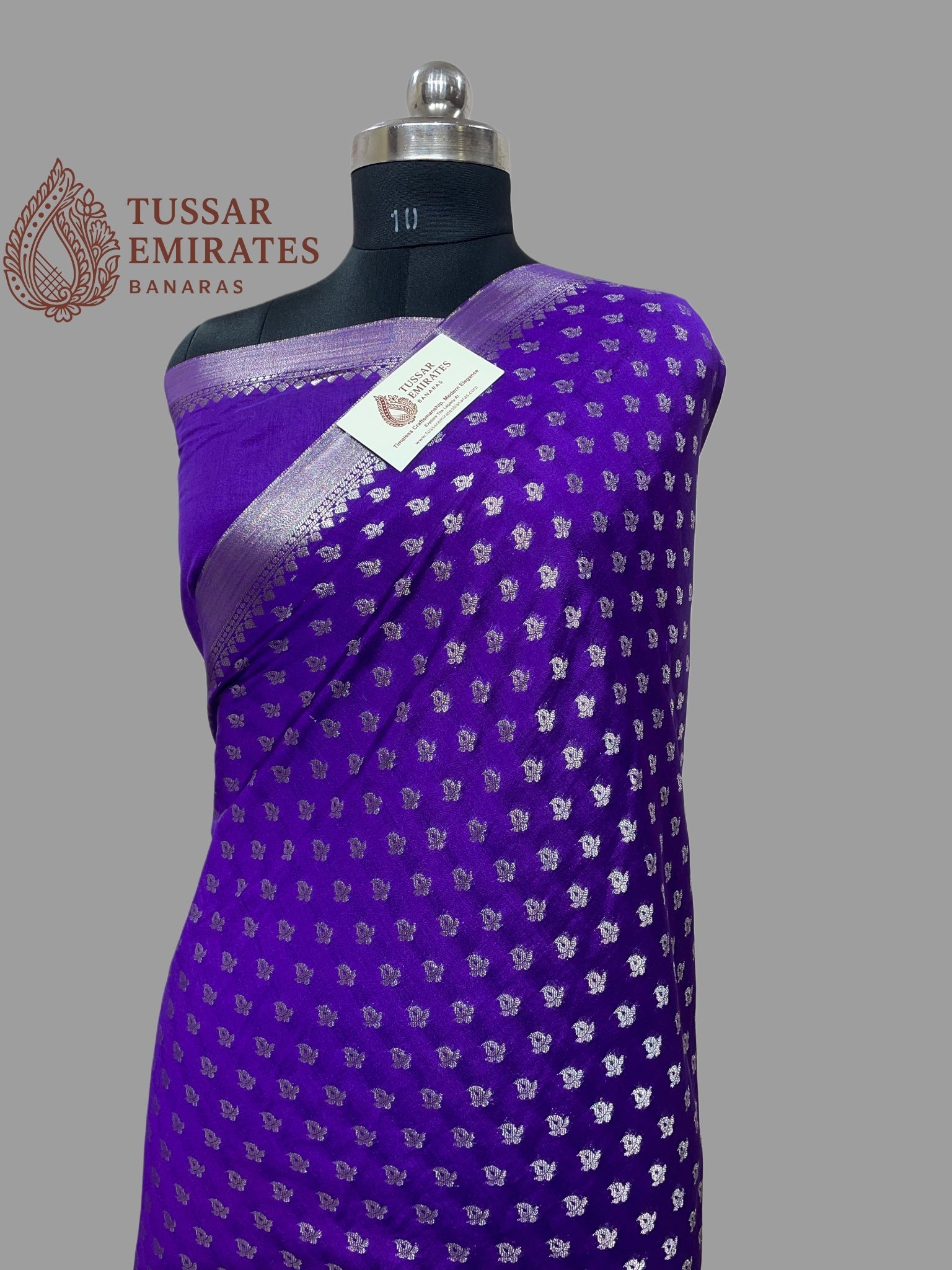 Pure Chiniya Silk Banarasi Saree - Tussar Emirates