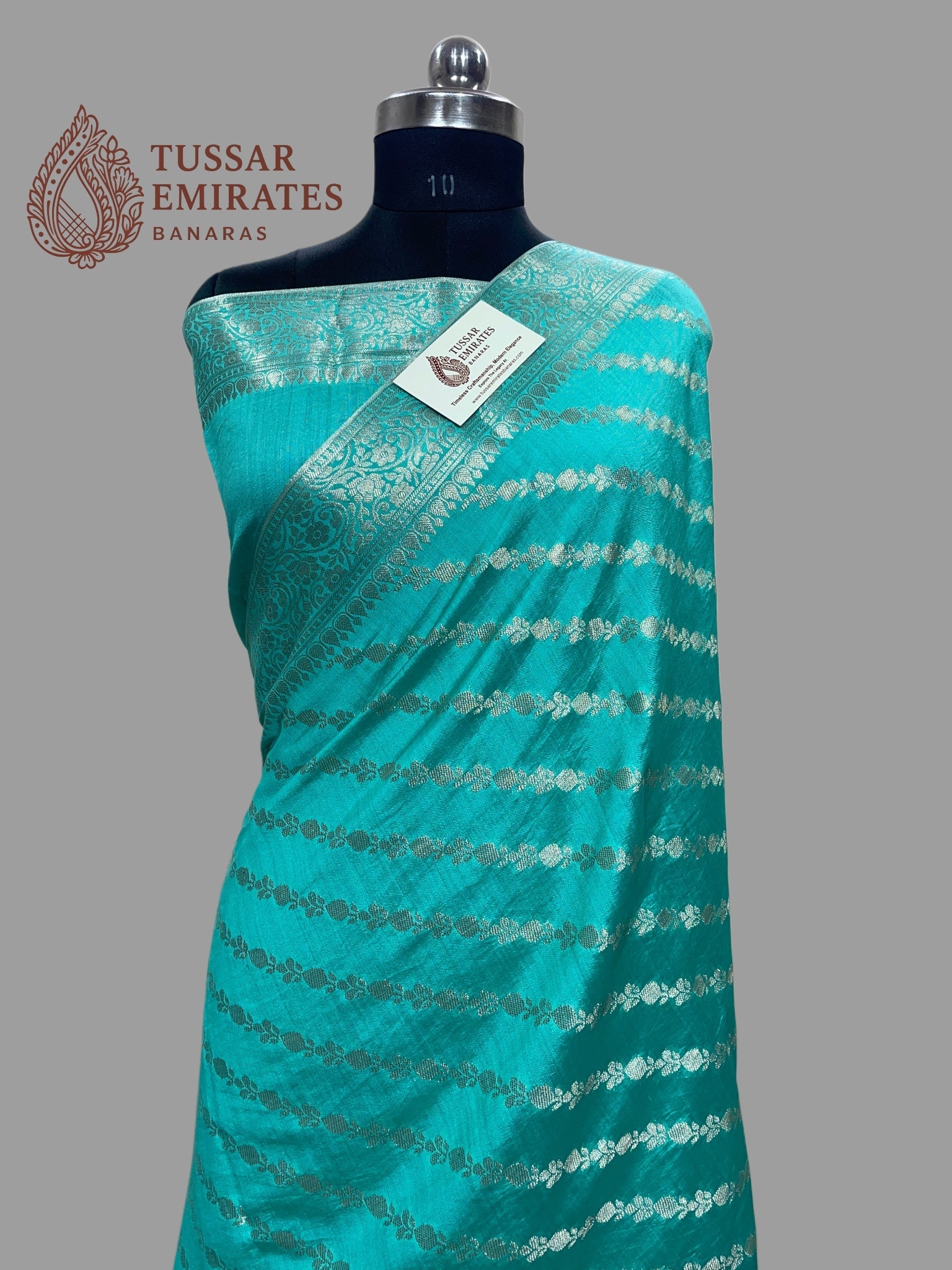 Pure Chiniya Silk Banarasi Saree - Tussar Emirates