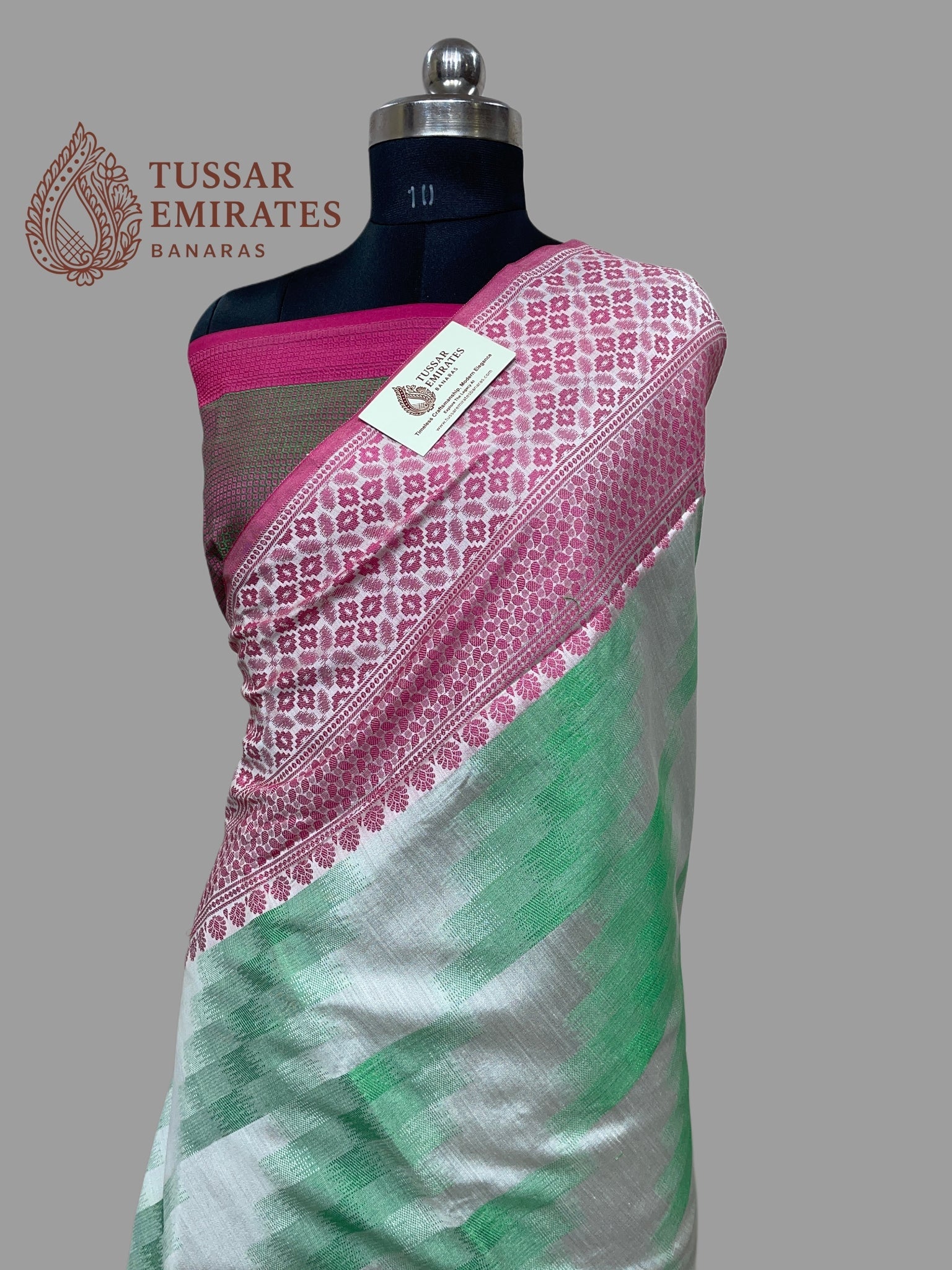 Pure Chiniya Silk Banarasi Saree - Tussar Emirates