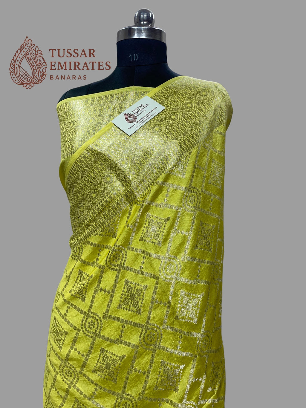 Pure Chiniya Silk Banarasi Saree - Tussar Emirates