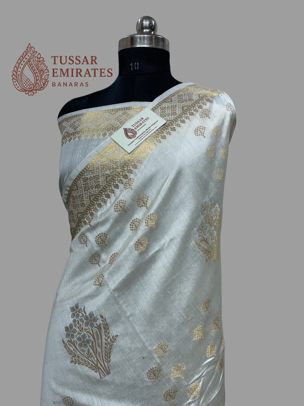 Pure Chiniya Silk Banarasi Saree - Tussar Emirates
