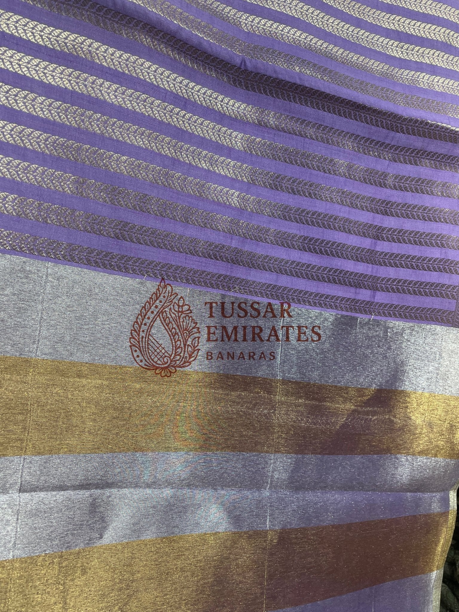 Pure Chiniya Silk Banarasi Saree - Tussar Emirates