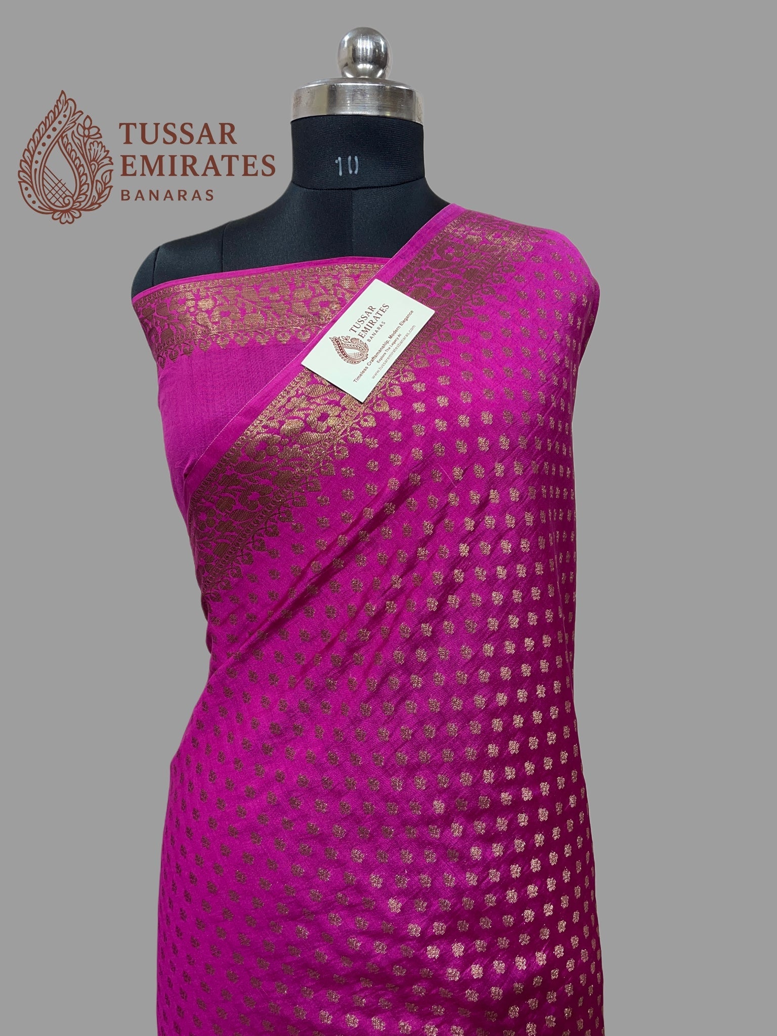 Pure Chiniya Silk Banarasi Saree - Tussar Emirates