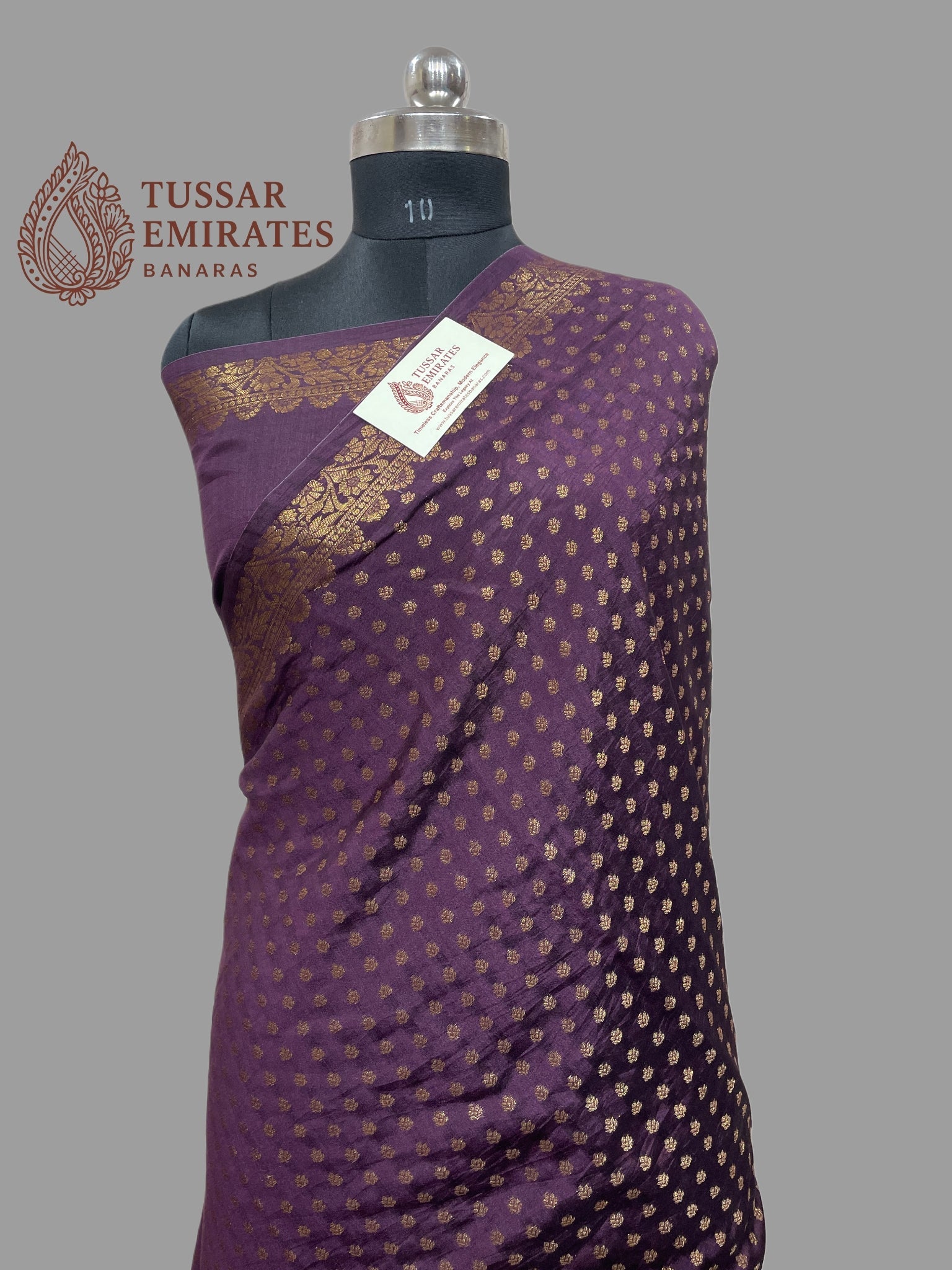 Pure Chiniya Silk Banarasi Saree - Tussar Emirates