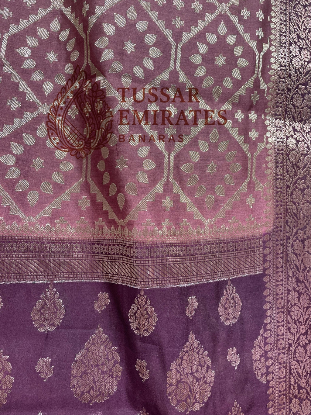 Pure Chiniya Silk Banarasi Saree - Tussar Emirates