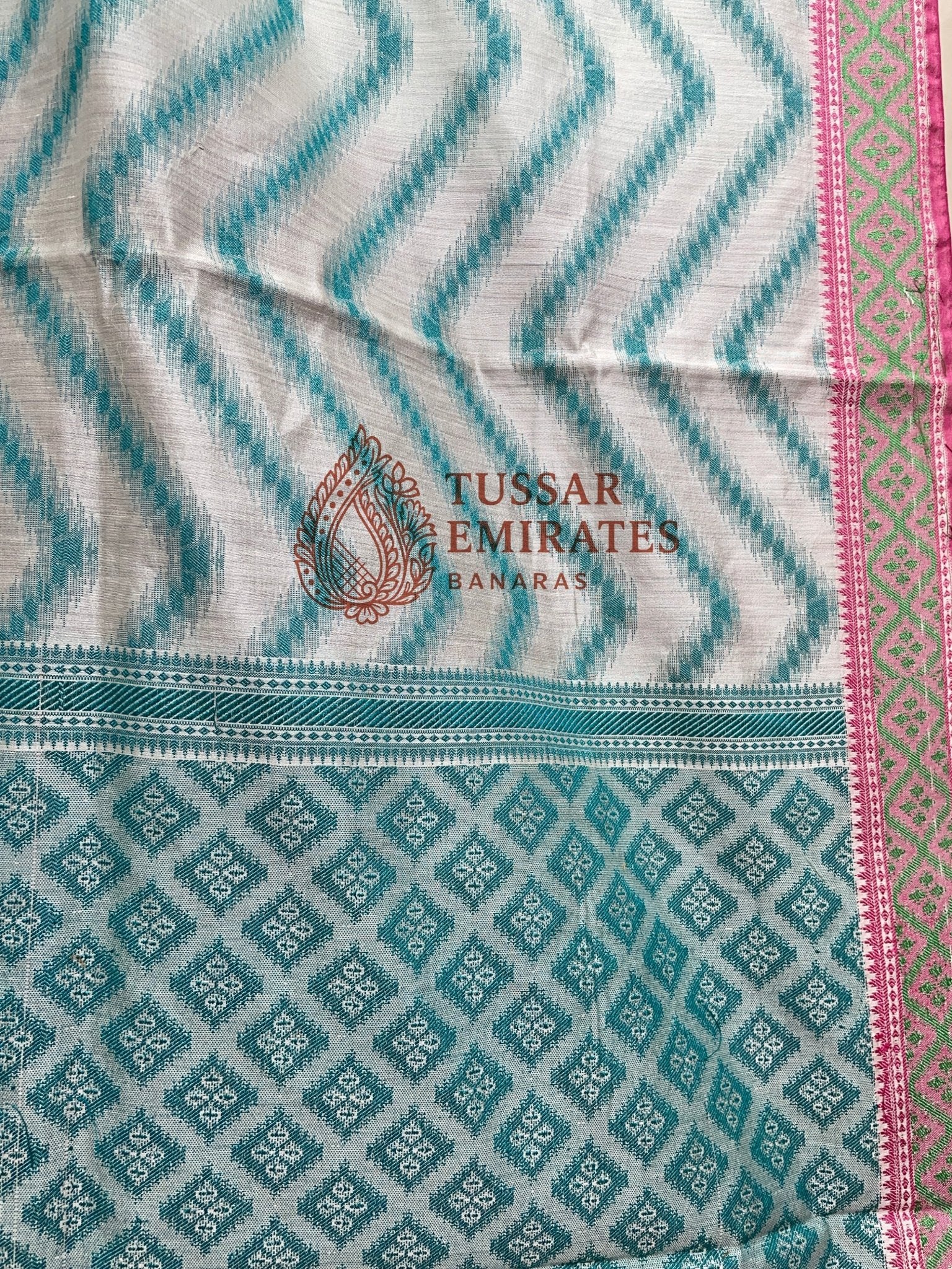 Pure Chiniya Silk Banarasi Saree - Tussar Emirates