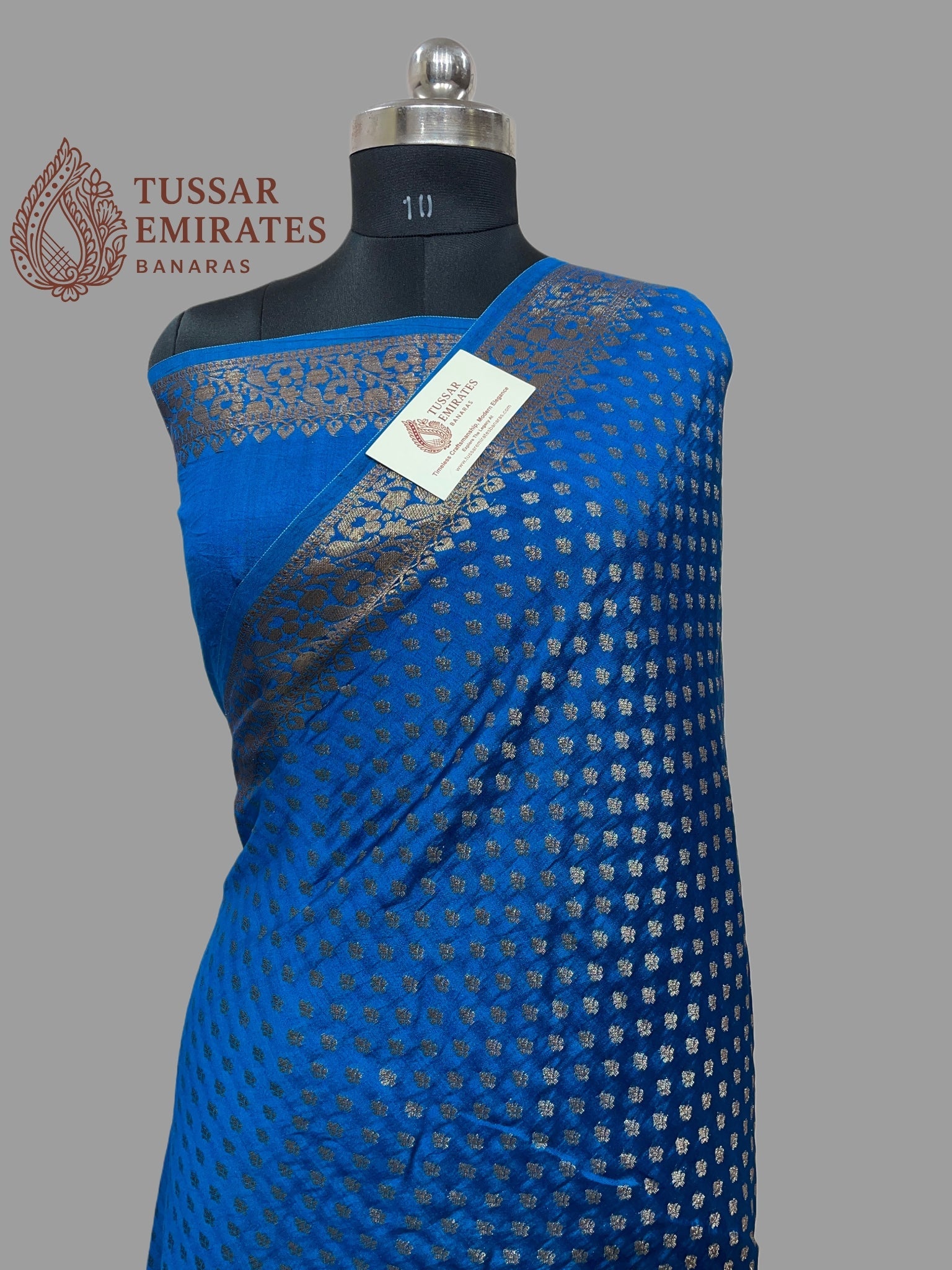 Pure Chiniya Silk Banarasi Saree - Tussar Emirates