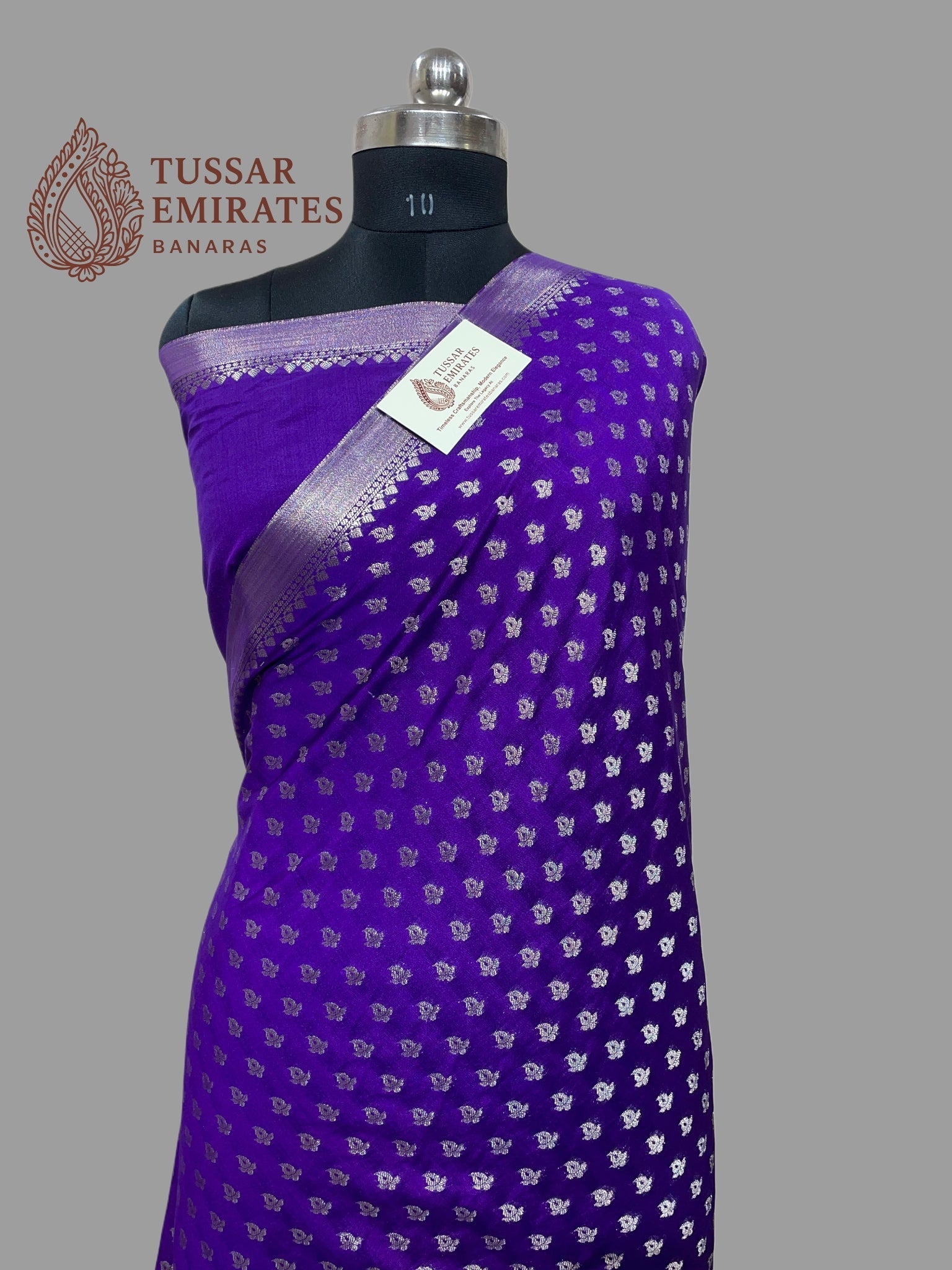 Pure Chiniya Silk Banarasi Saree - Tussar Emirates