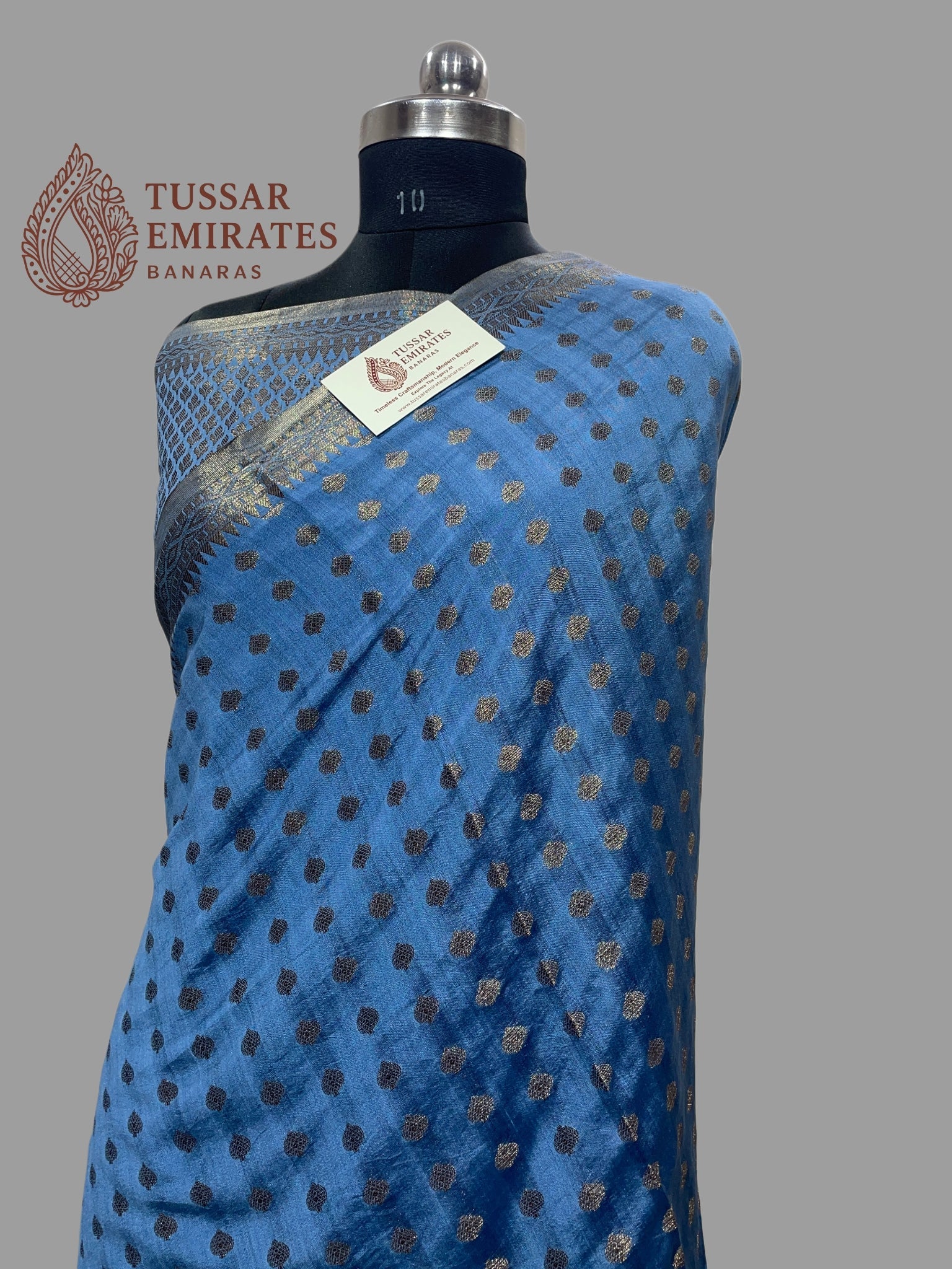 Pure Chiniya Silk Banarasi Saree - Tussar Emirates