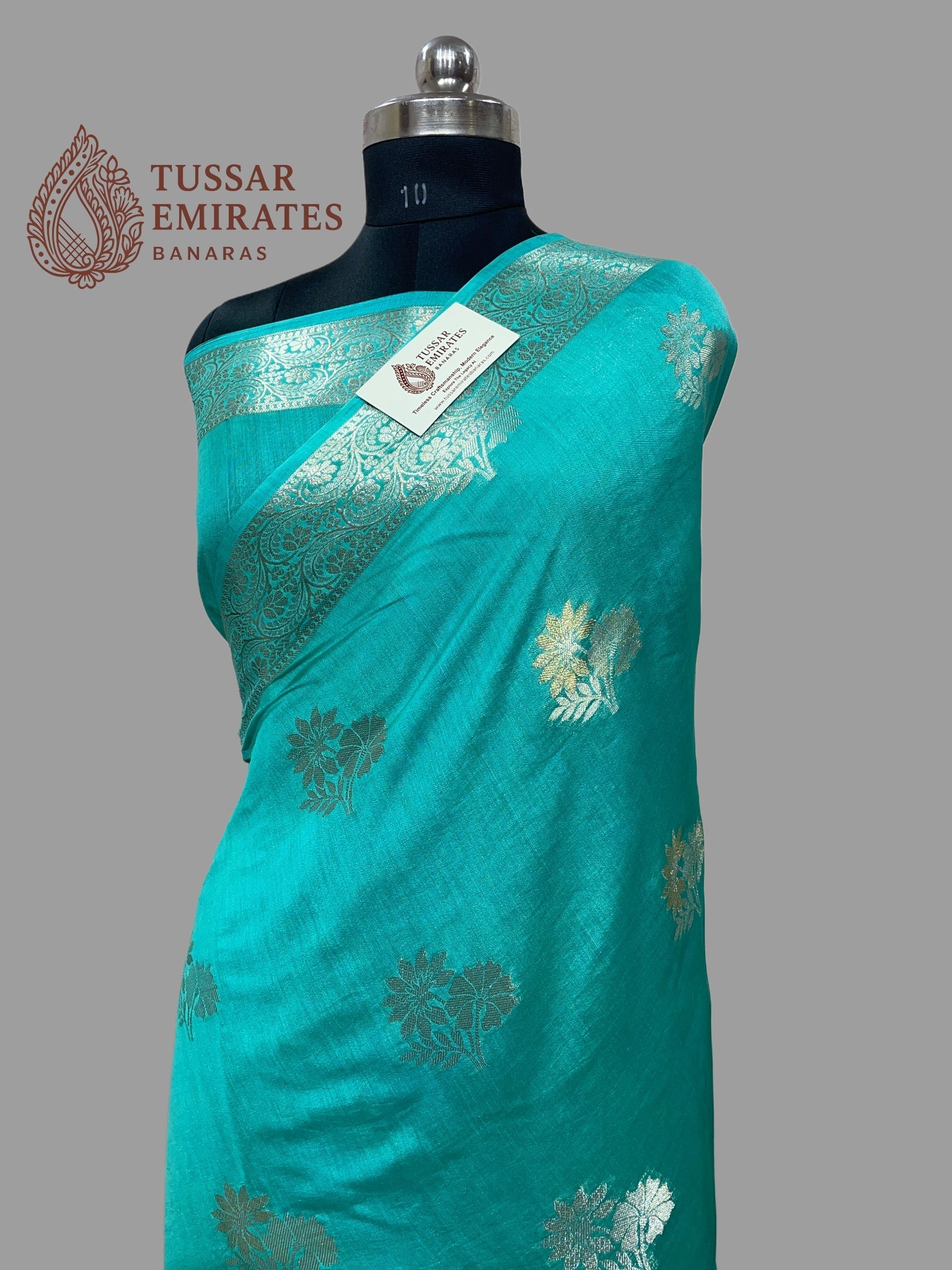 Pure Chiniya Silk Banarasi Saree - Tussar Emirates