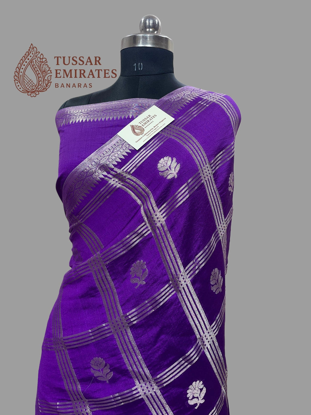 Pure Chiniya Silk Banarasi Saree - Tussar Emirates