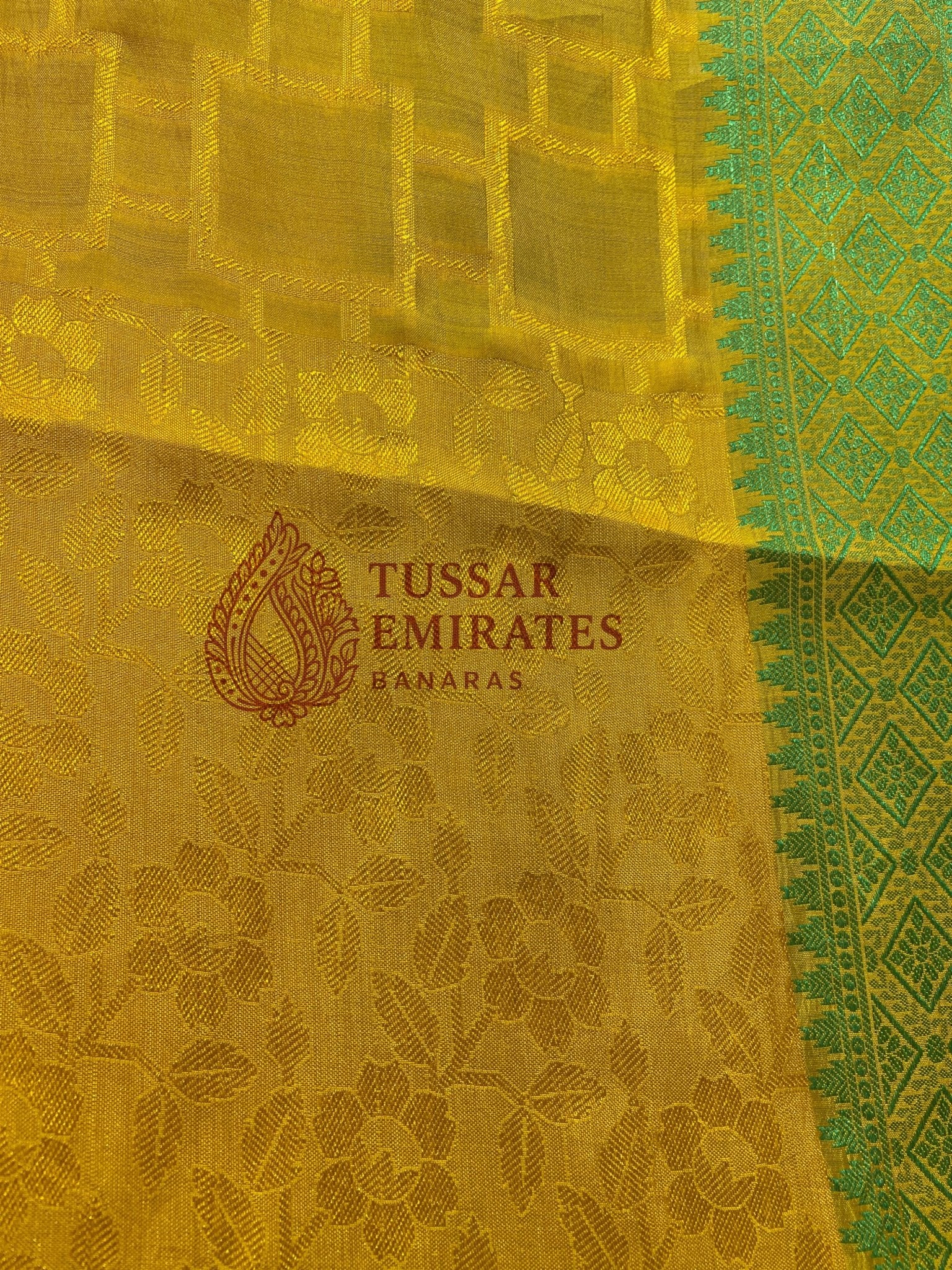 Pure Chiniya Silk Banarasi Saree - Tussar Emirates