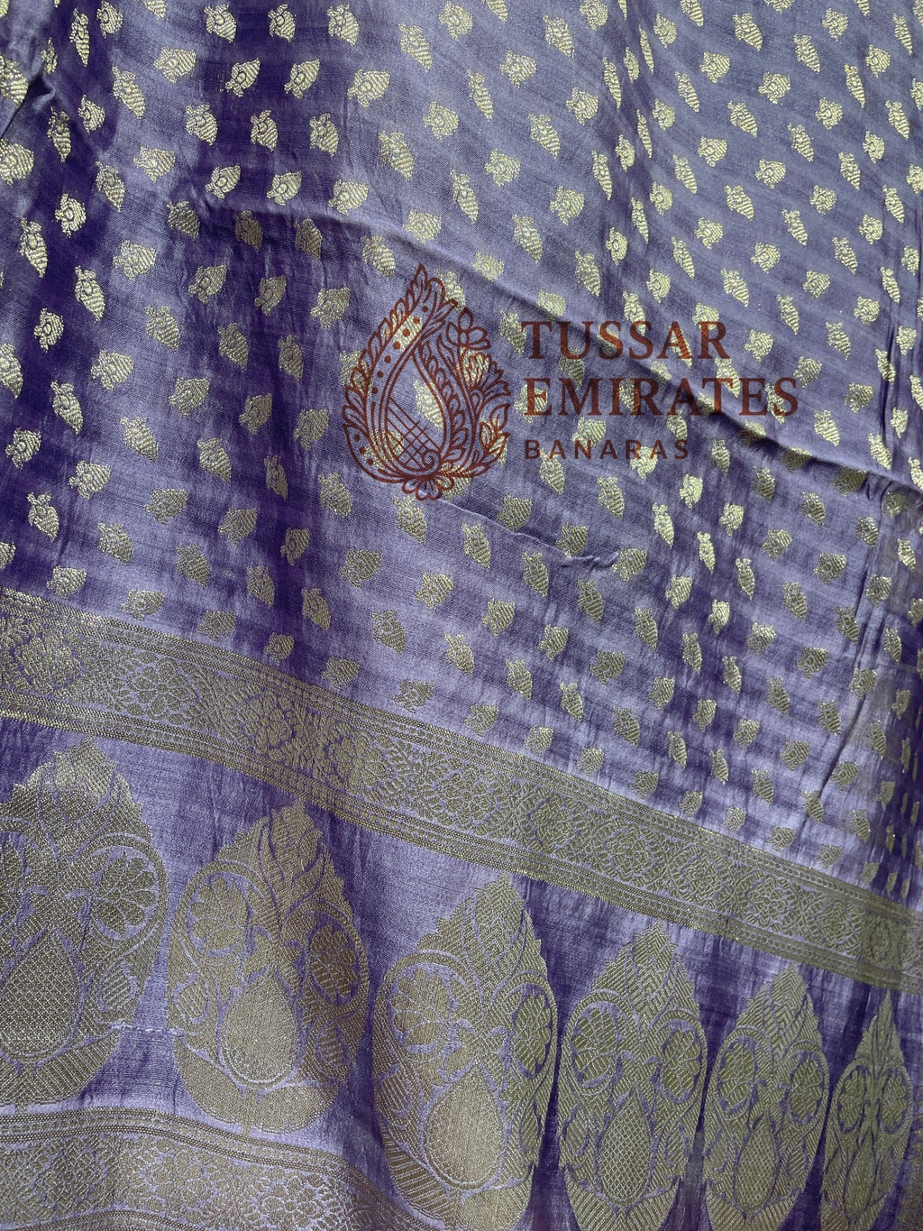 Pure Chiniya Silk Banarasi Saree - Tussar Emirates