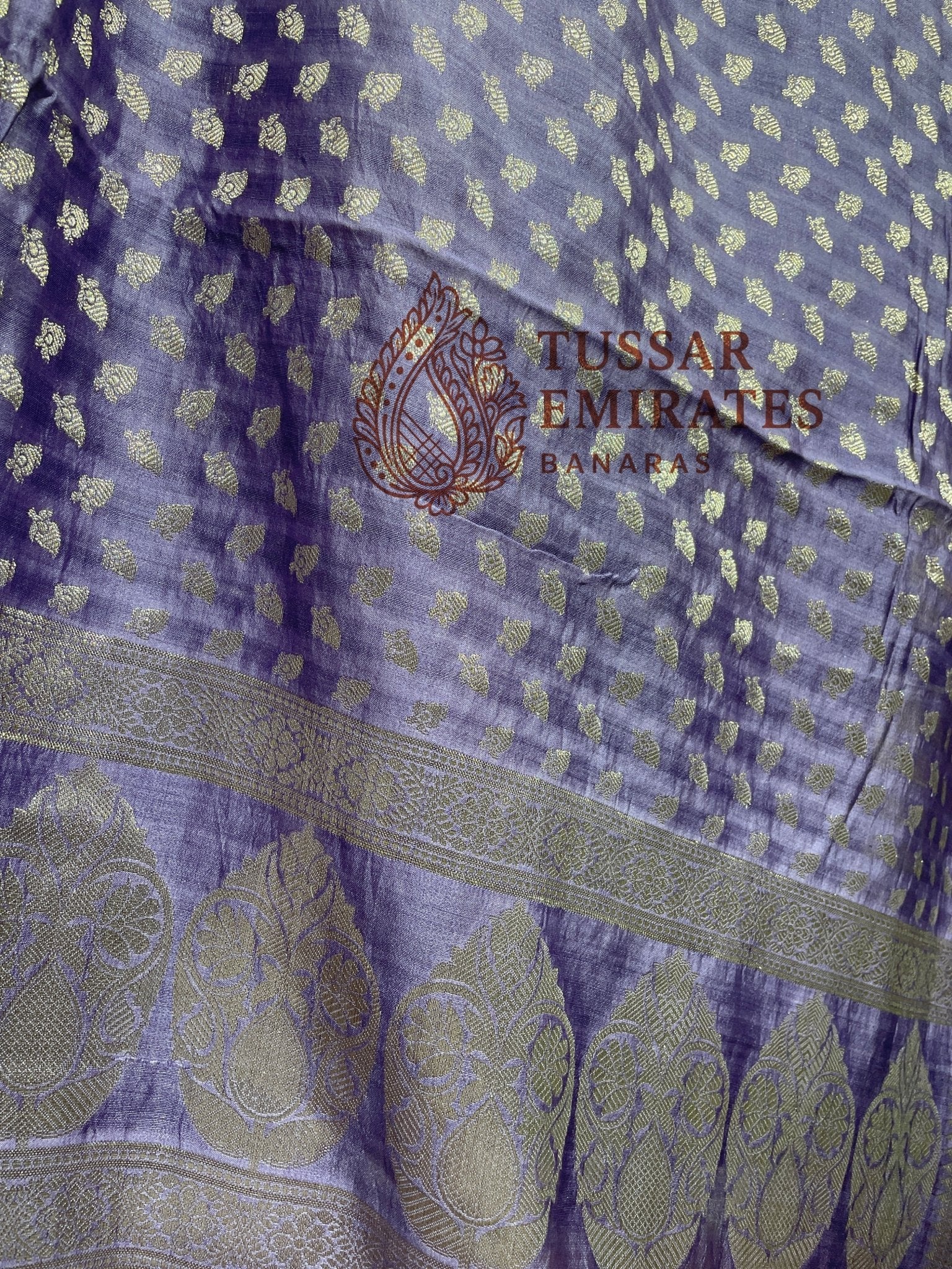 Pure Chiniya Silk Banarasi Saree - Tussar Emirates