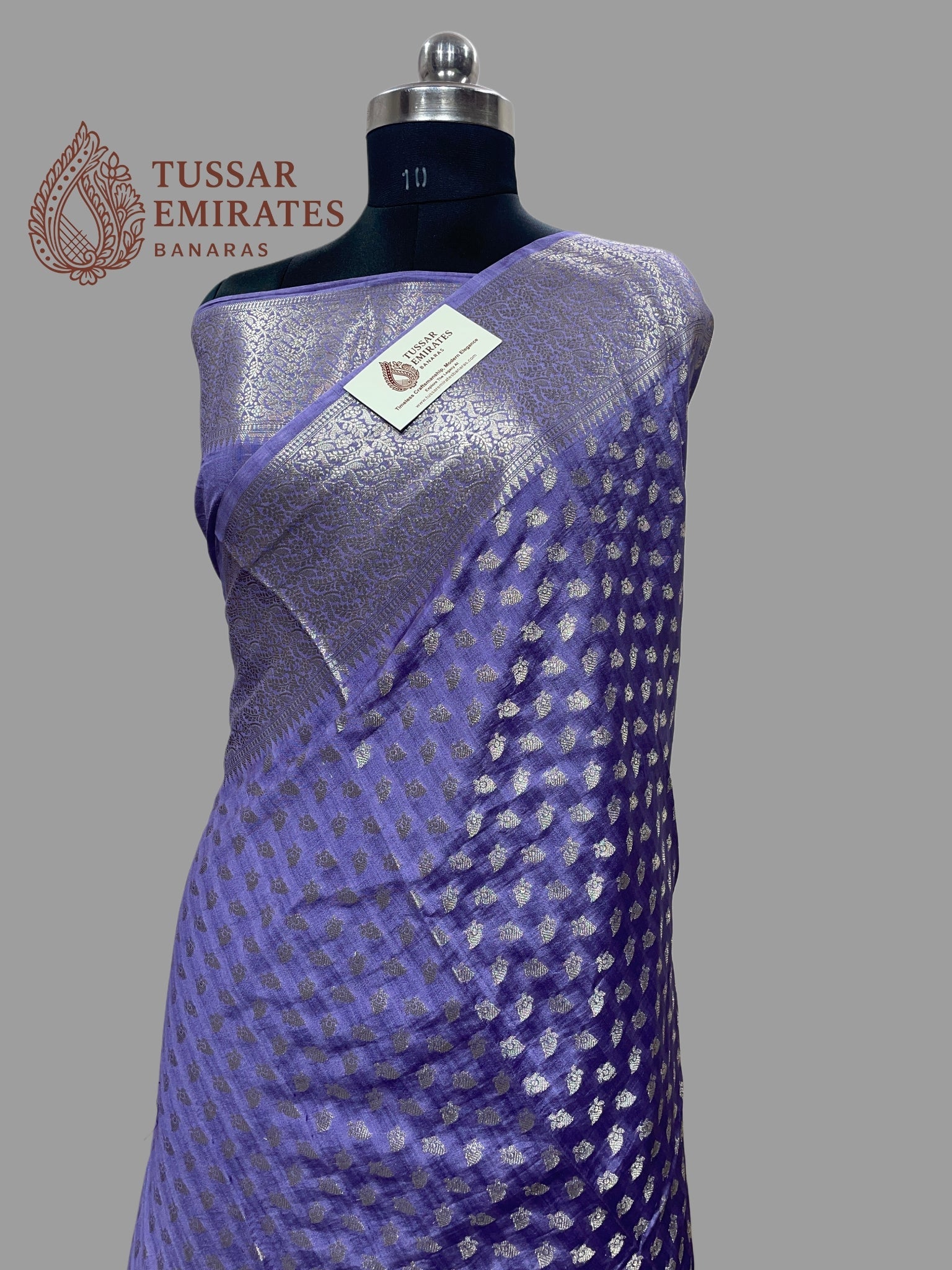 Pure Chiniya Silk Banarasi Saree - Tussar Emirates