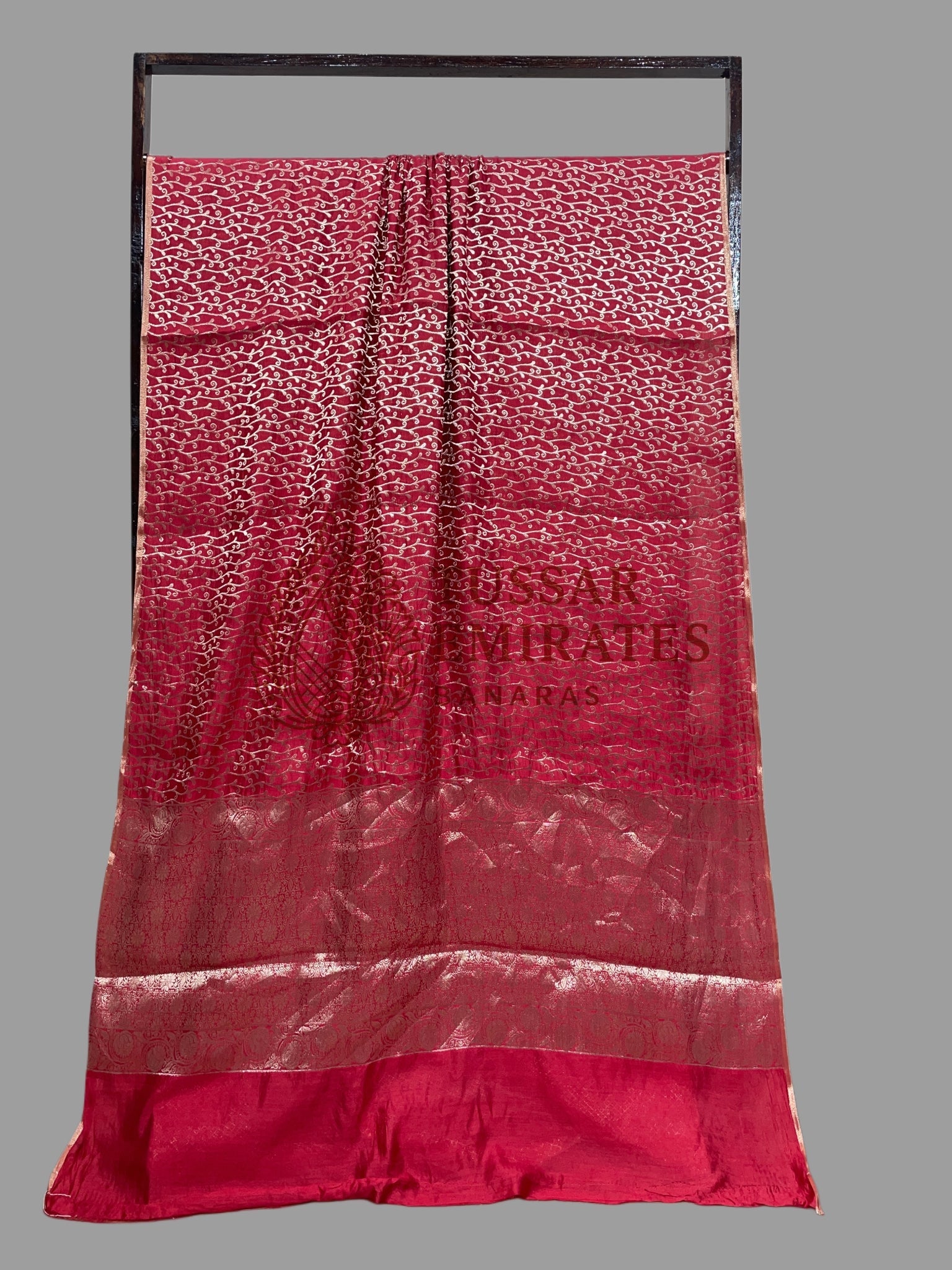 Pure Chiniya Silk Banarasi Saree - Tussar Emirates