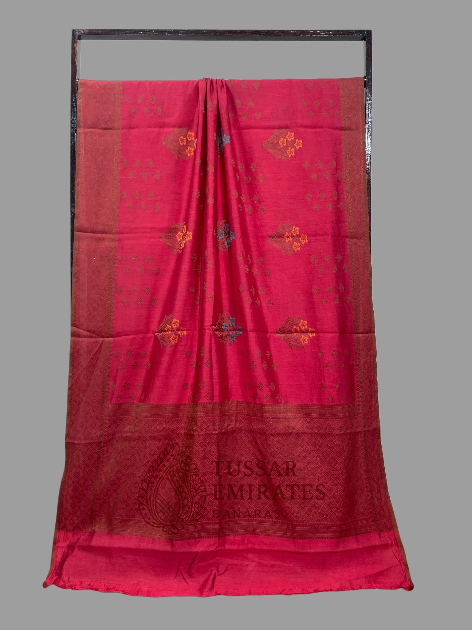Pure Chiniya Silk Banarasi Saree - Tussar Emirates