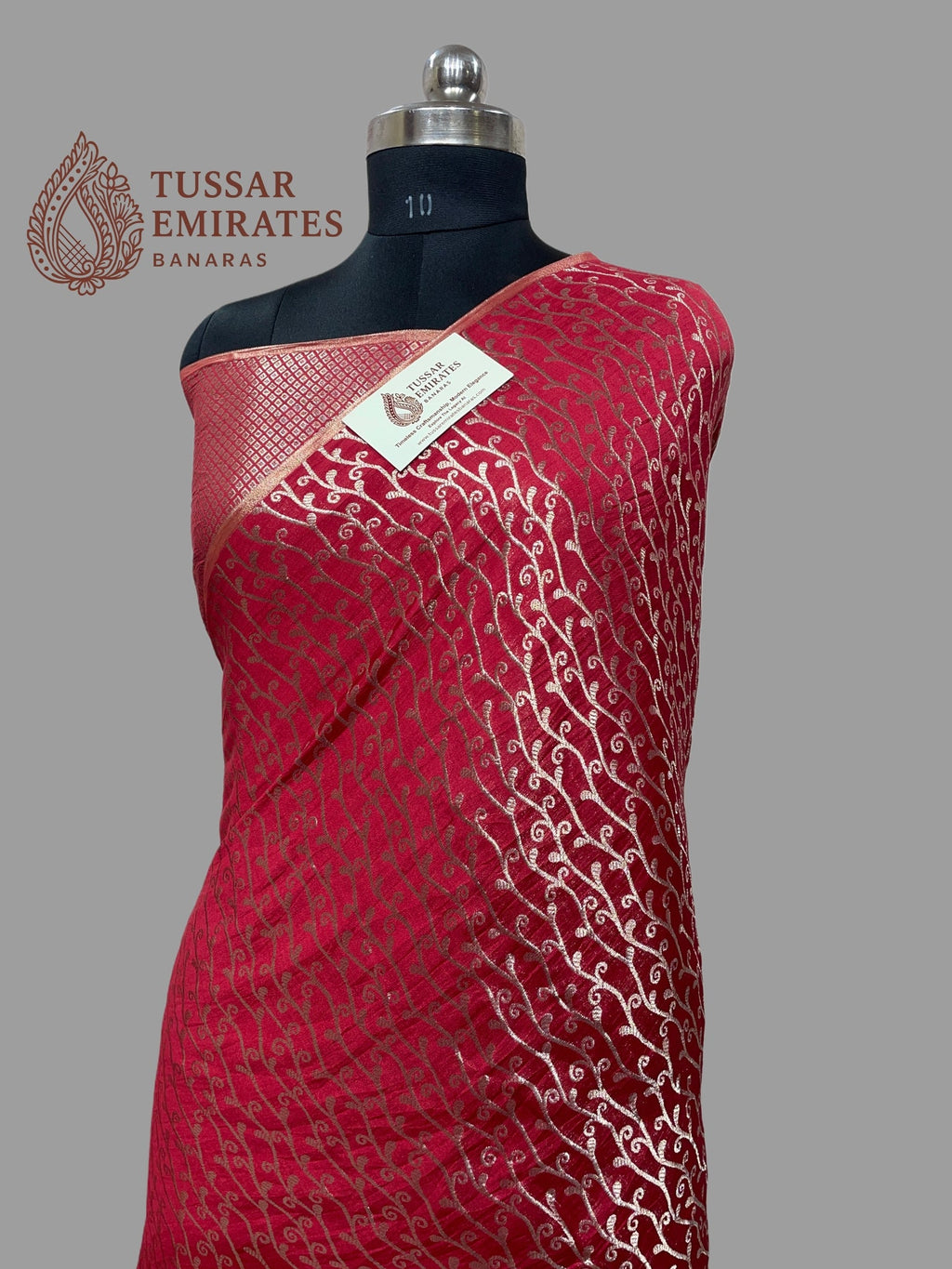 Pure Chiniya Silk Banarasi Saree - Tussar Emirates