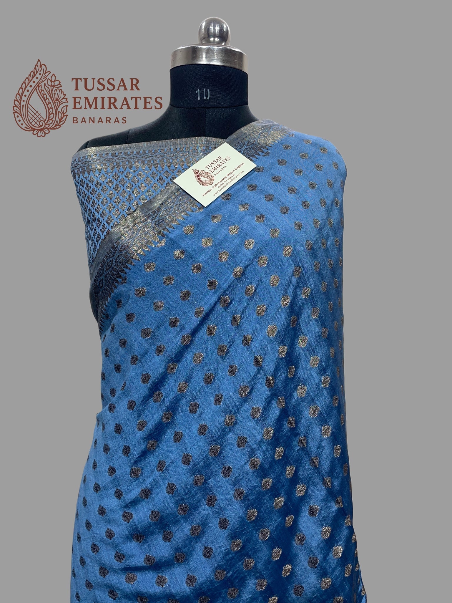 Pure Chiniya Silk Banarasi Saree - Tussar Emirates