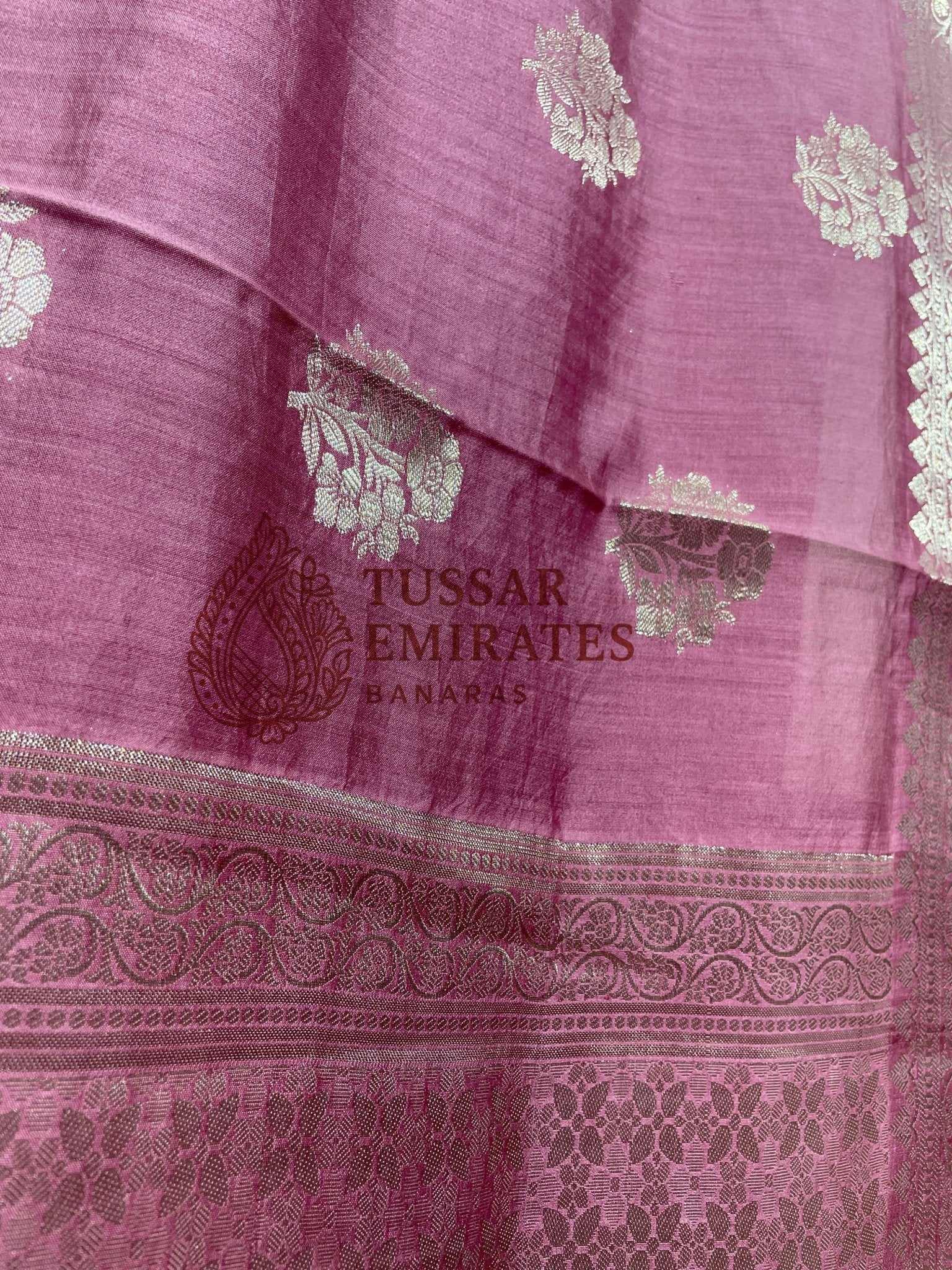 Pure Chiniya Silk Banarasi Saree - Tussar Emirates