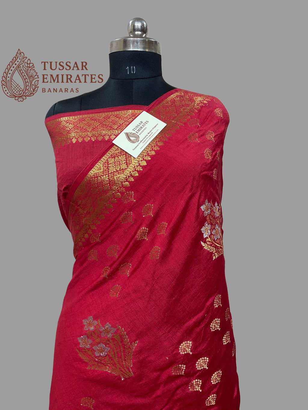 Pure Chiniya Silk Banarasi Saree - Tussar Emirates