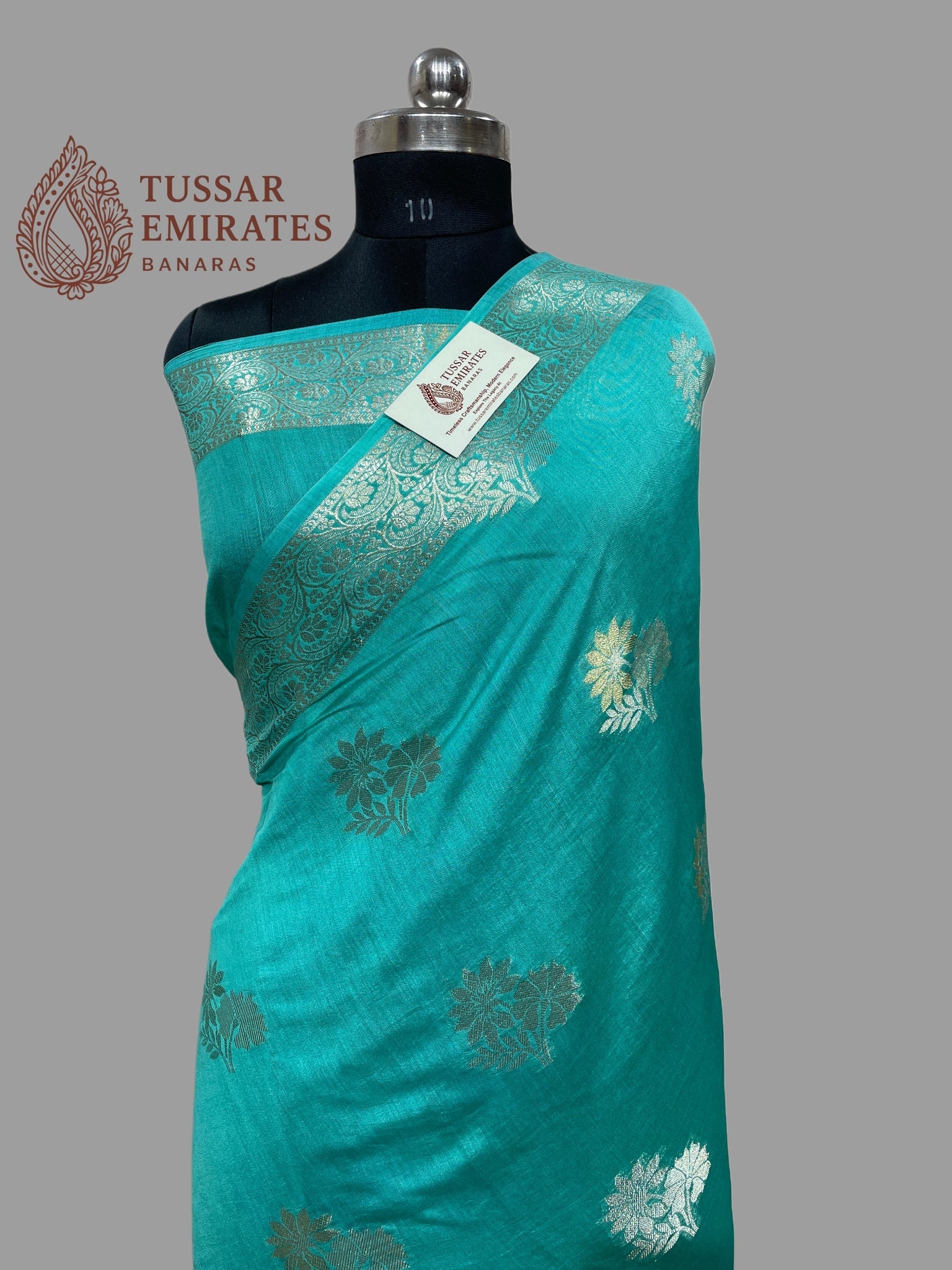 Pure Chiniya Silk Banarasi Saree - Tussar Emirates