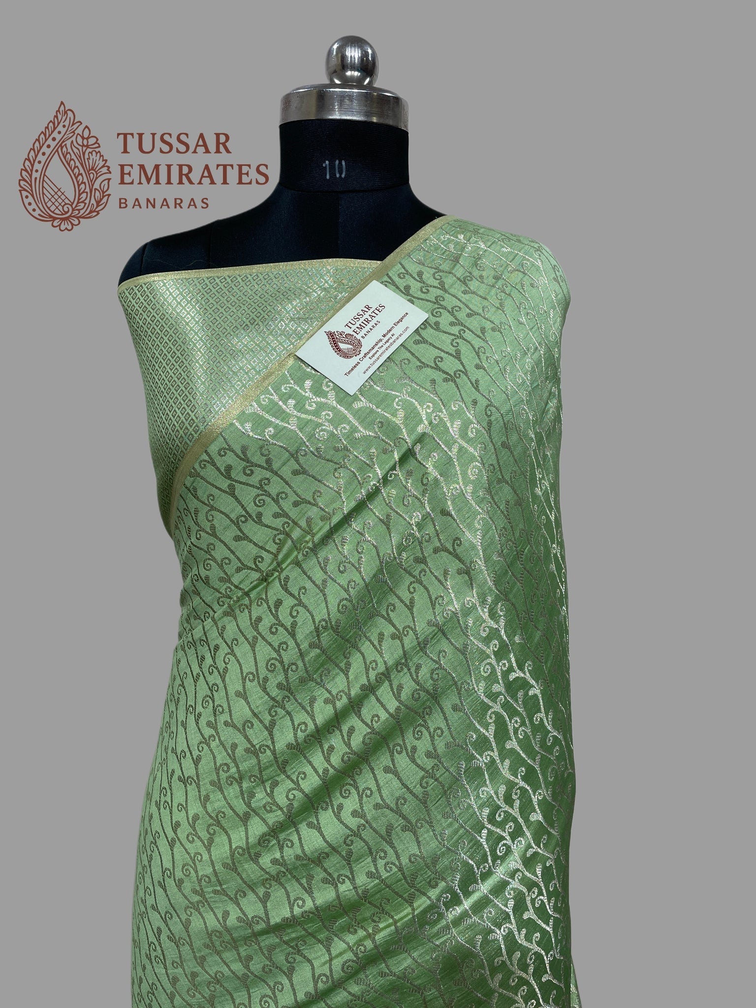 Pure Chiniya Silk Banarasi Saree - Tussar Emirates