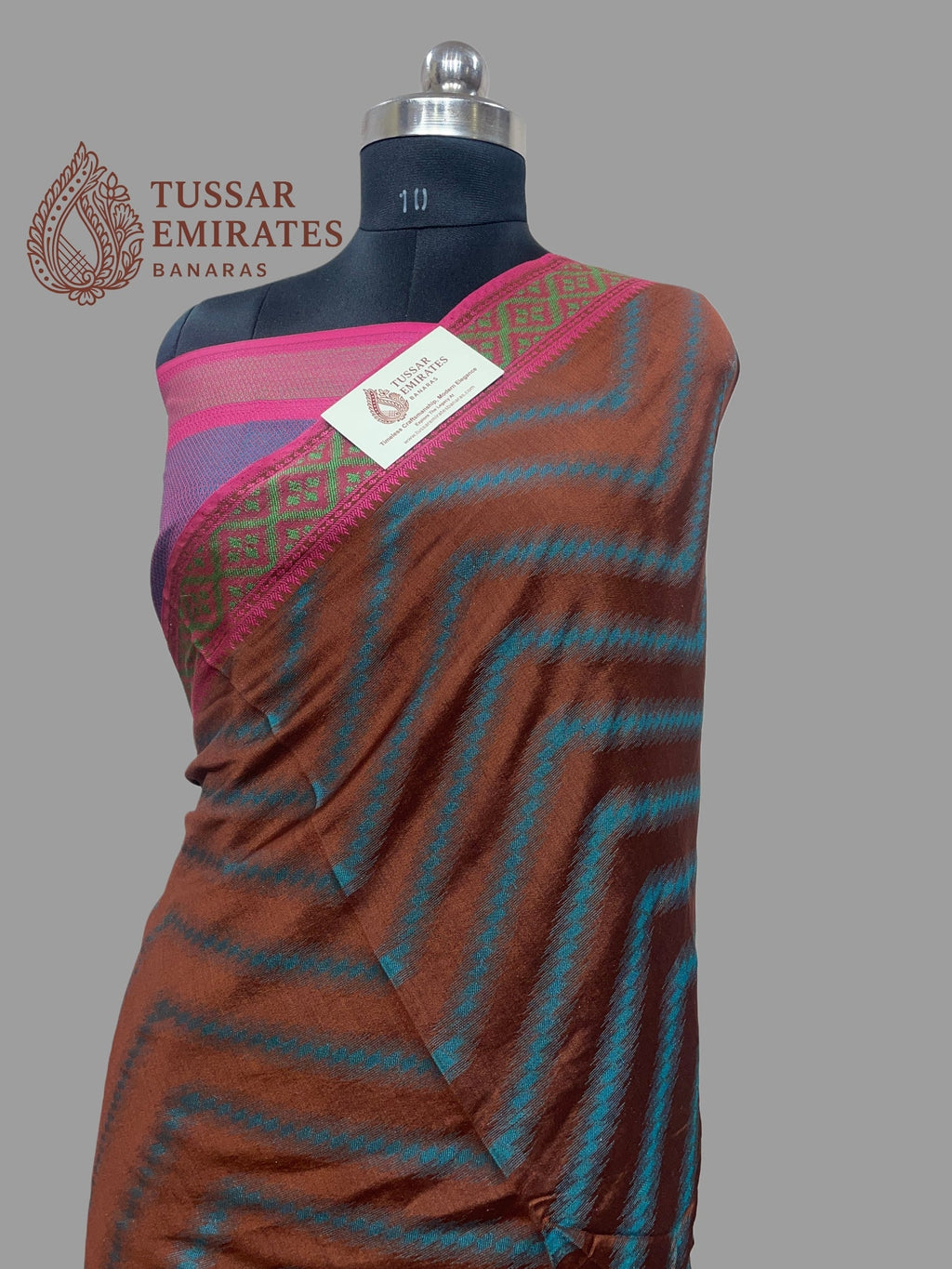 Pure Chiniya Silk Banarasi Saree - Tussar Emirates