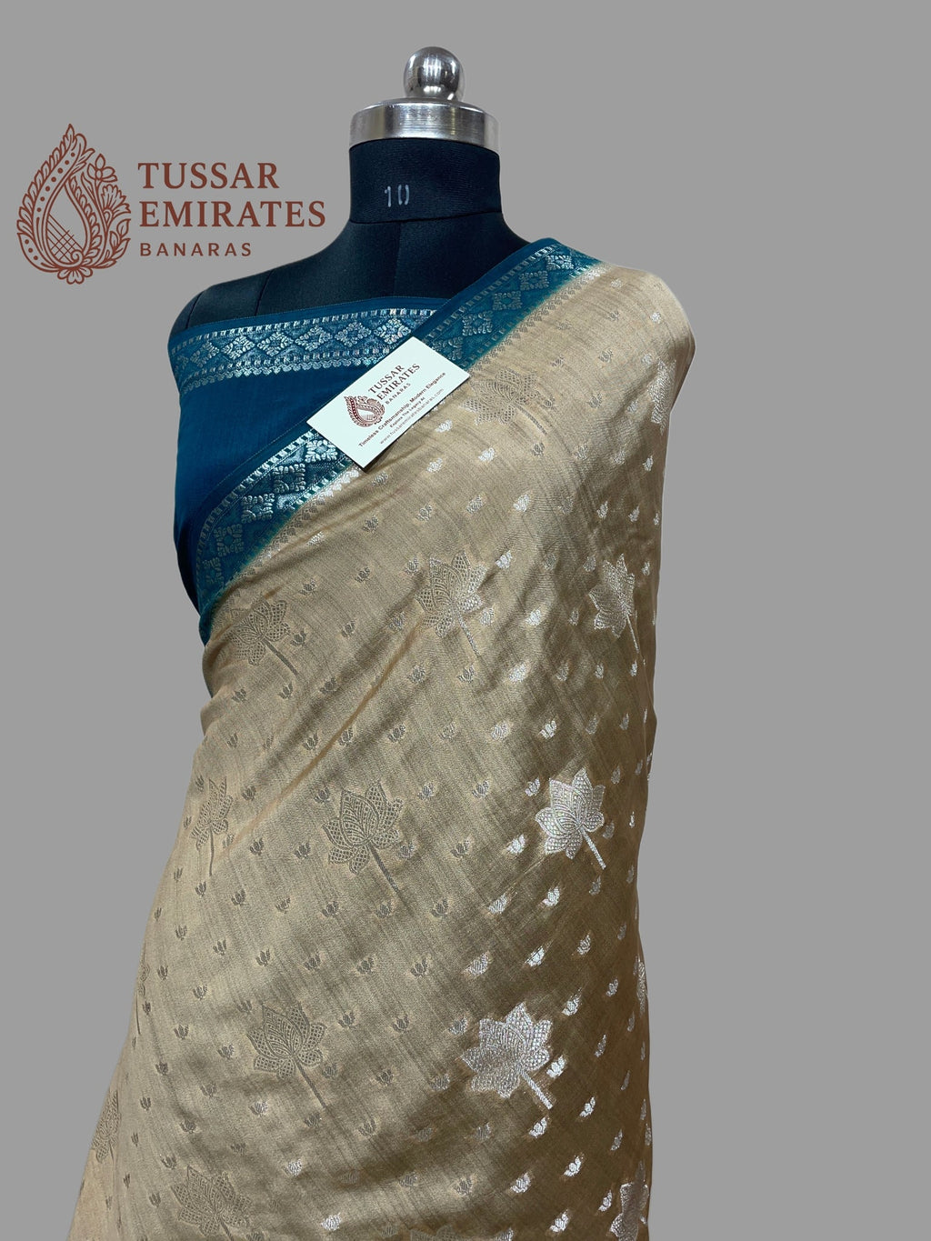 Pure Chiniya Silk Banarasi Saree - Tussar Emirates