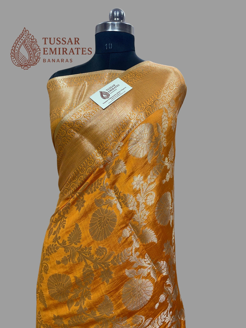 Pure Chiniya Silk Banarasi Saree - Tussar Emirates