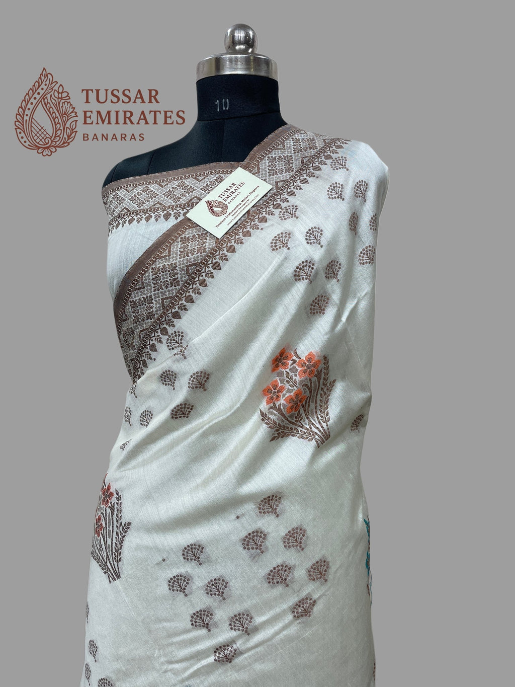 Pure Chiniya Silk Banarasi Saree - Tussar Emirates