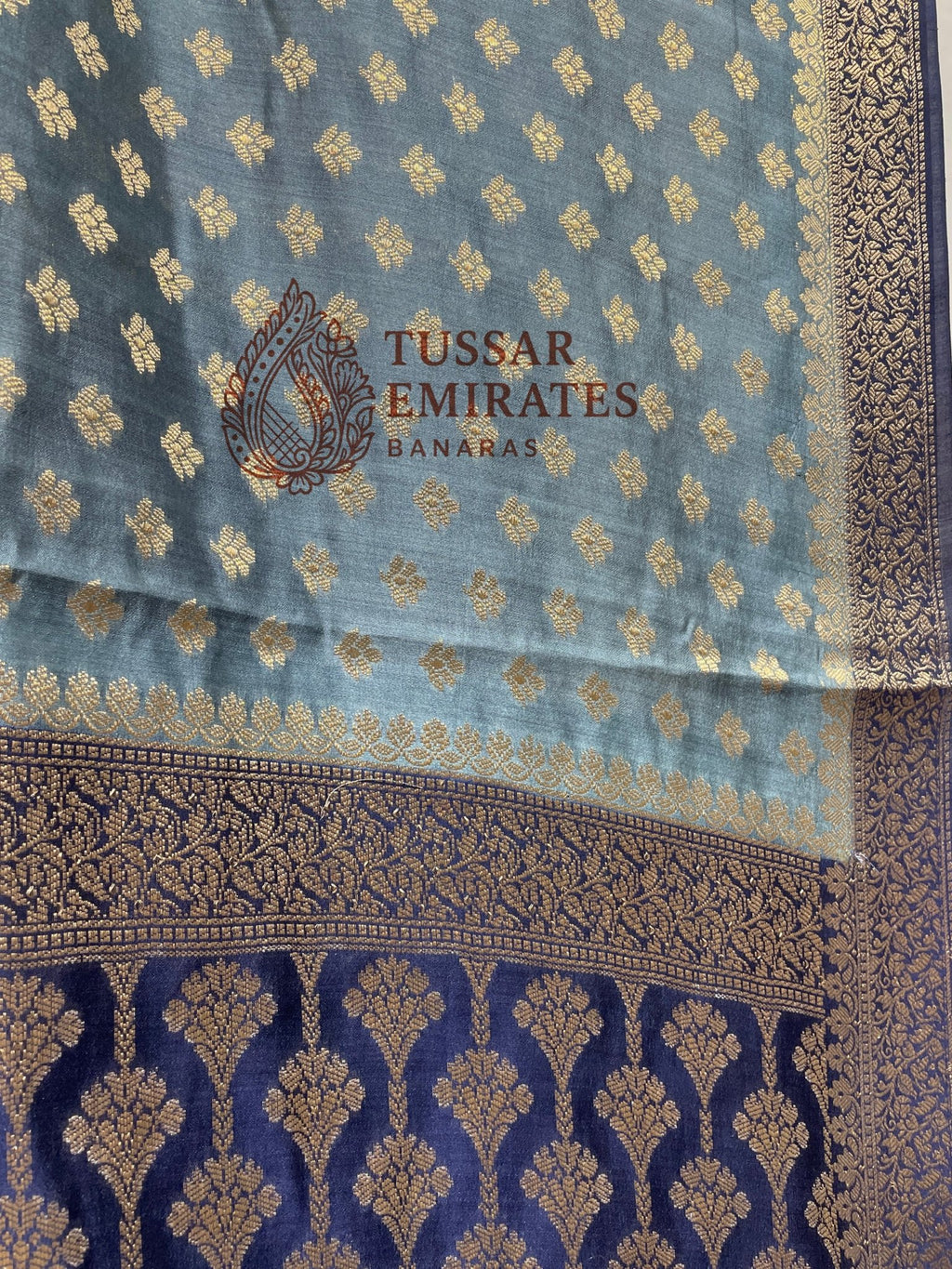Pure Chiniya Silk Banarasi Saree - Tussar Emirates
