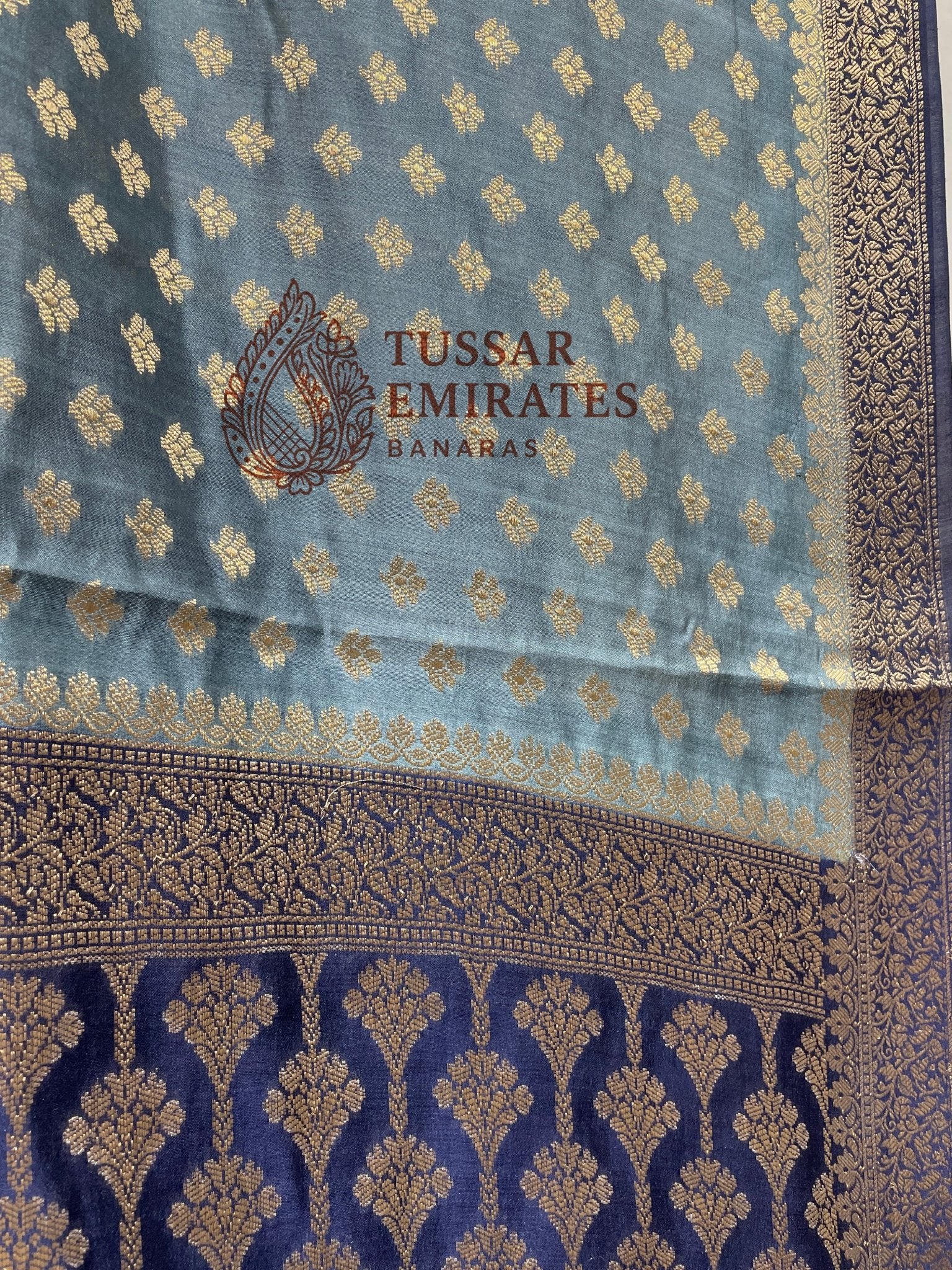 Pure Chiniya Silk Banarasi Saree - Tussar Emirates